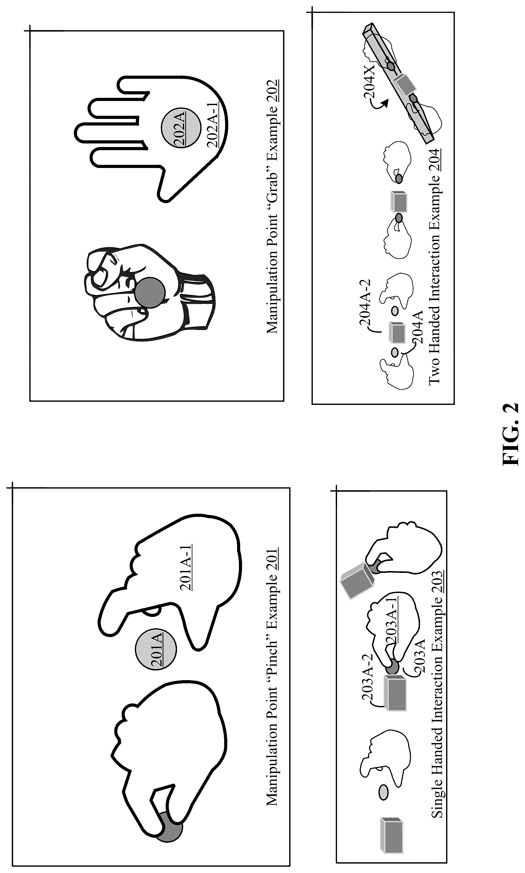 Patent US12619335 Figure 14 – Interaction strength using virtual objects for machine control