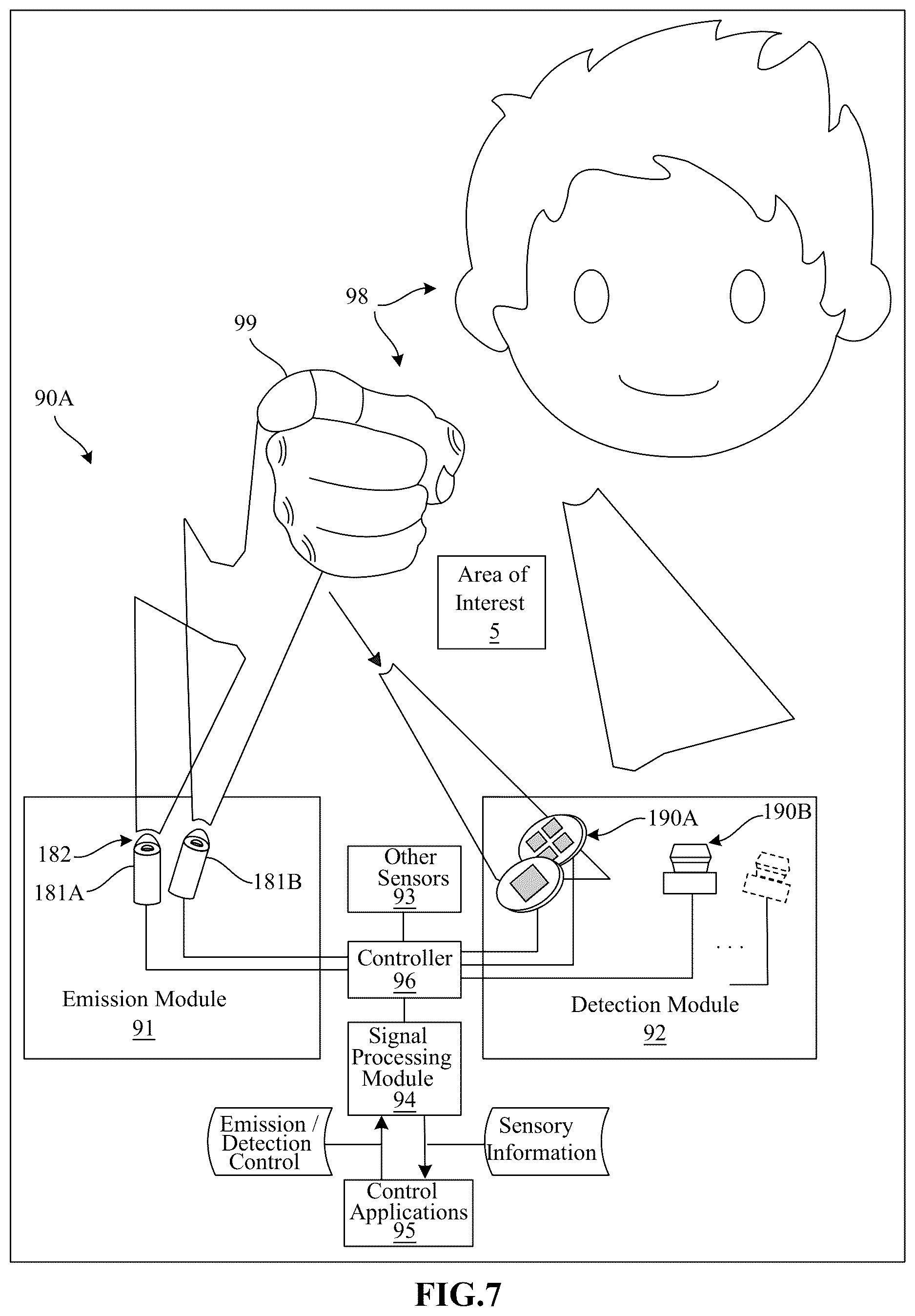 Patent US12619335 Figure 19 – Interaction strength using virtual objects for machine control