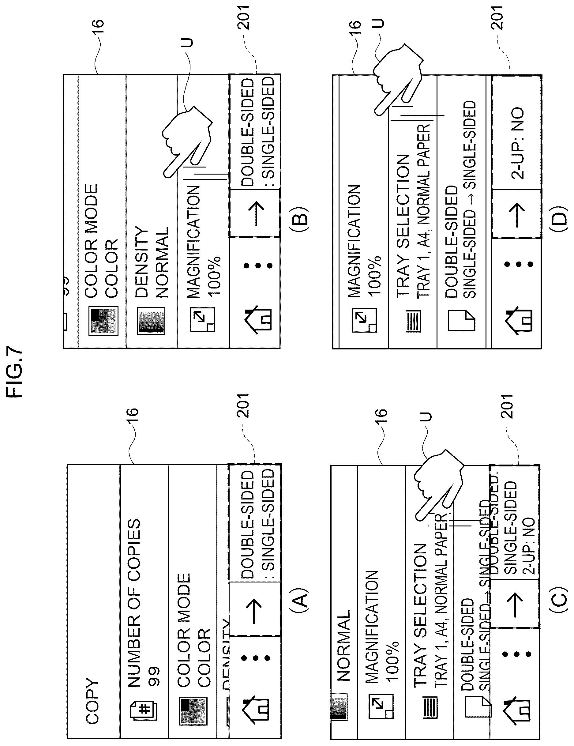 Patent US12619340 Figure 7 – Information display device and computer program to prioritize and transmit information for verification to a user