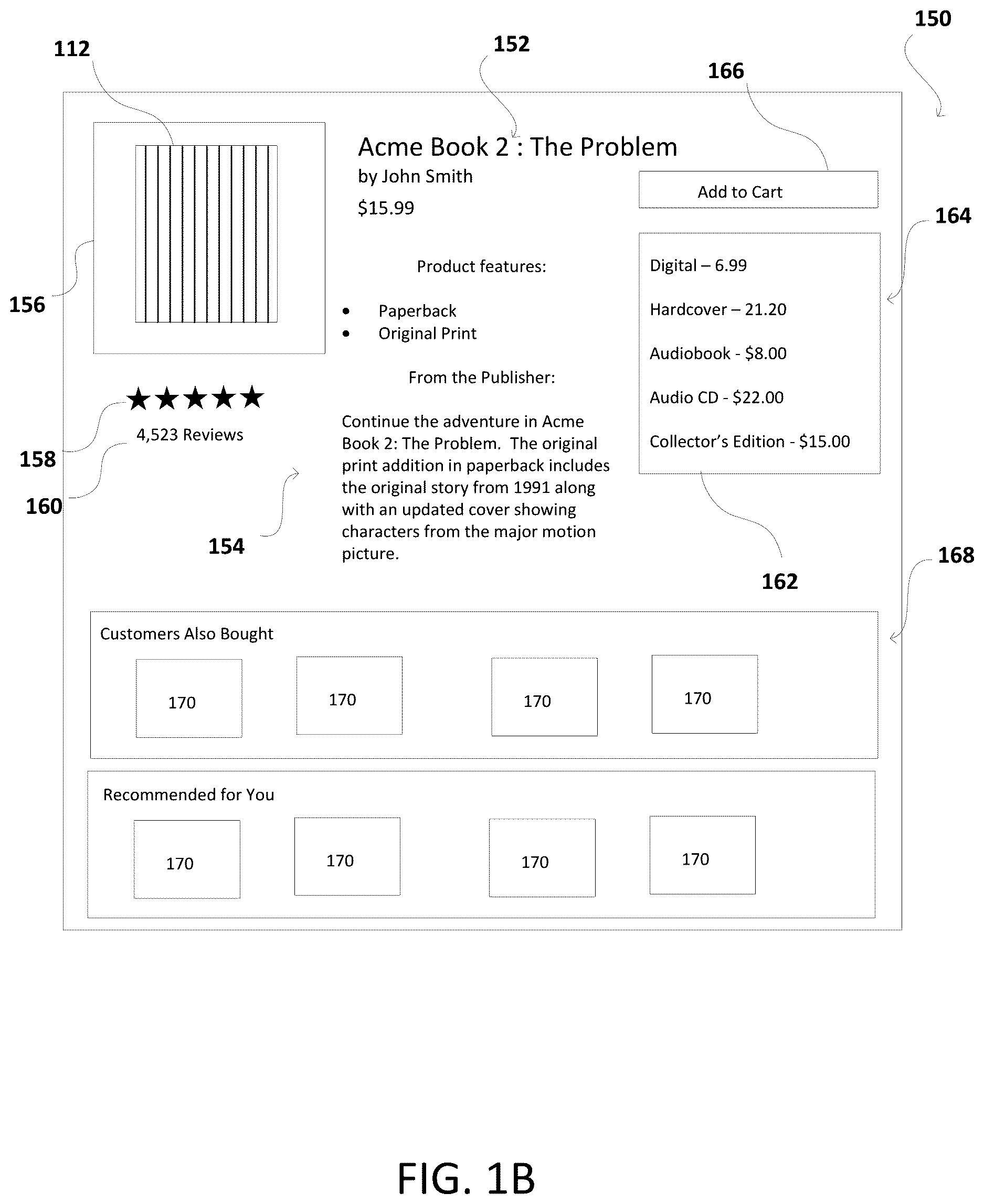 Patent US12619341 Figure 2 – Dynamic collection-based content presentation
