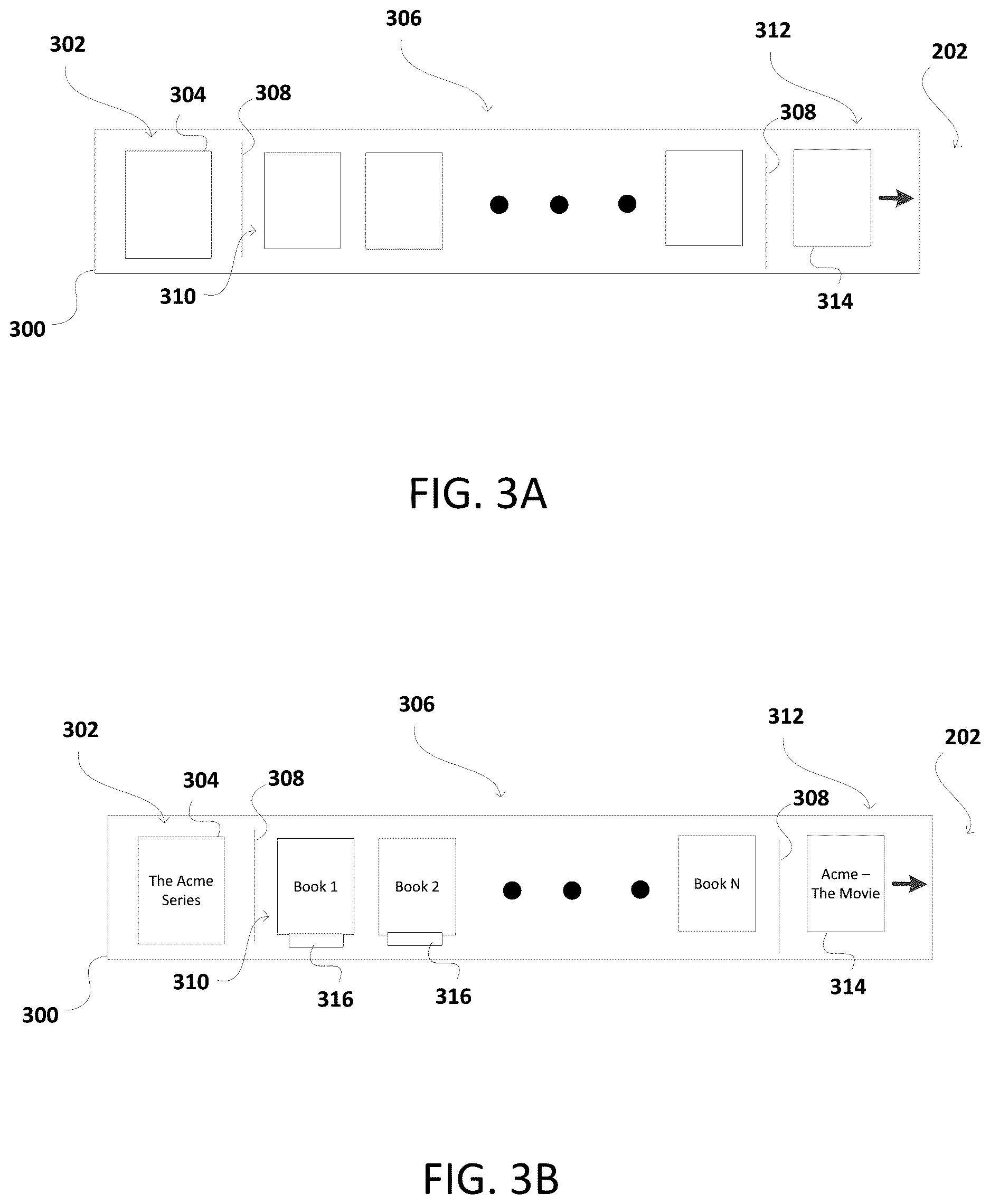 Patent US12619341 Figure 4 – Dynamic collection-based content presentation