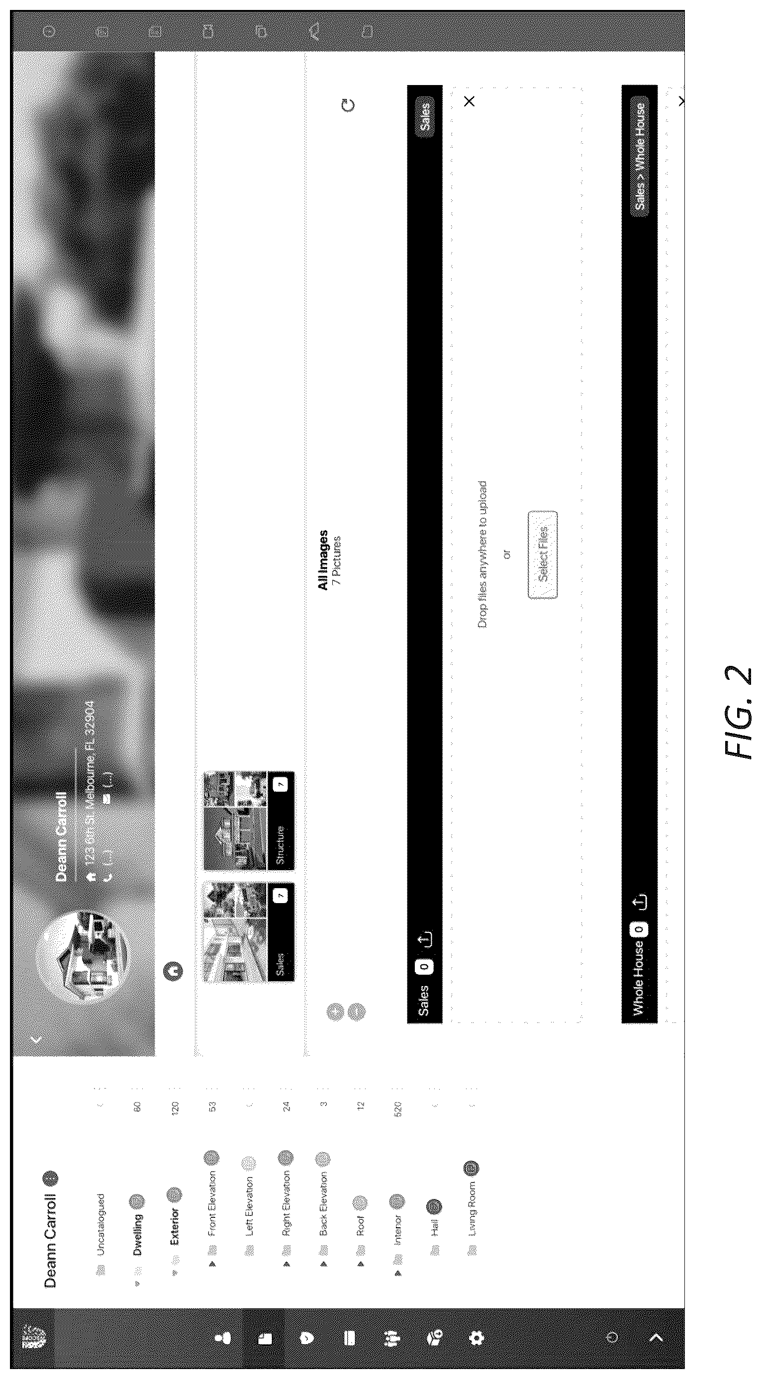 Patent US12619343 Figure 3 – Inspection templates and administrative controls