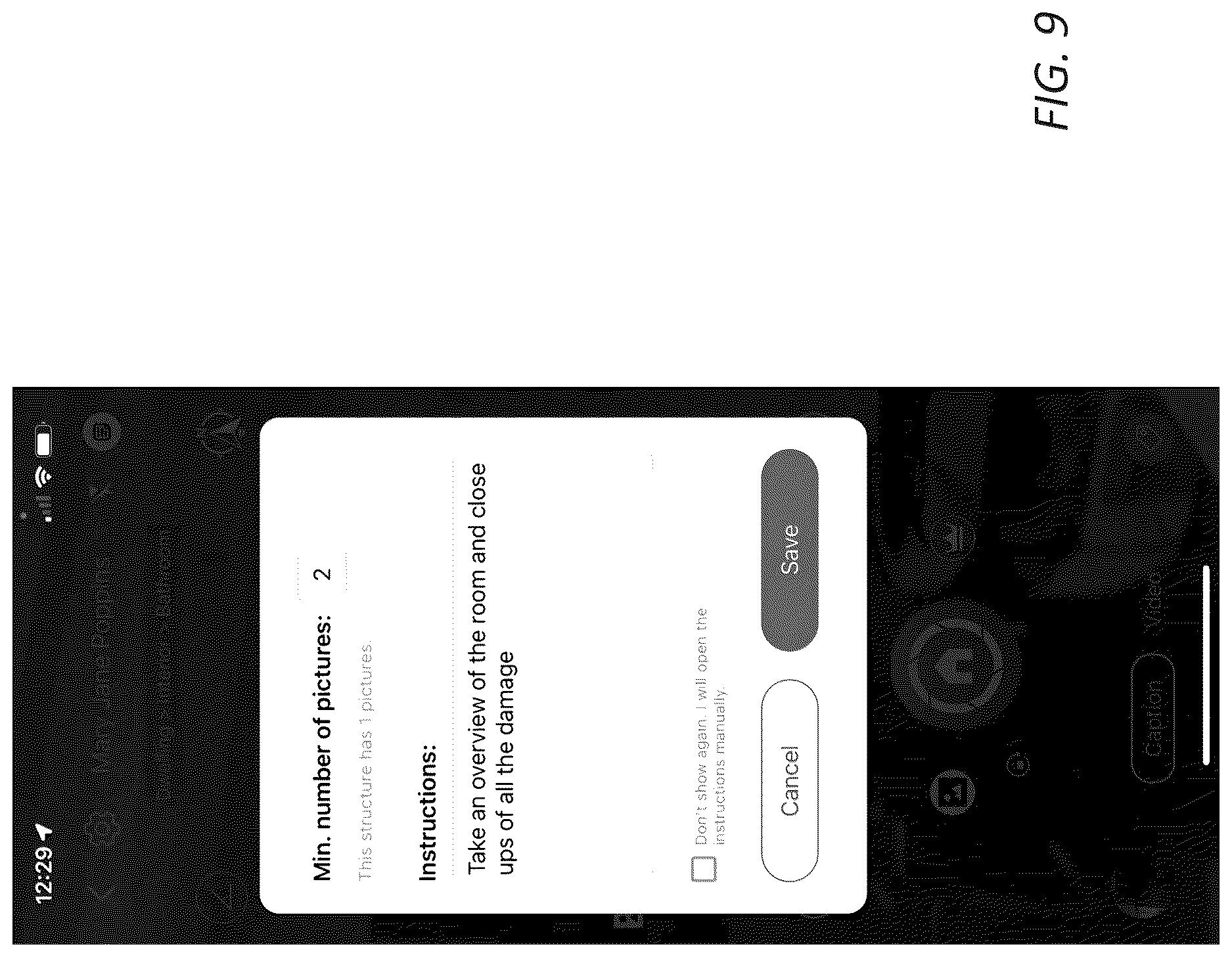 Patent US12619343 Figure 10 – Inspection templates and administrative controls