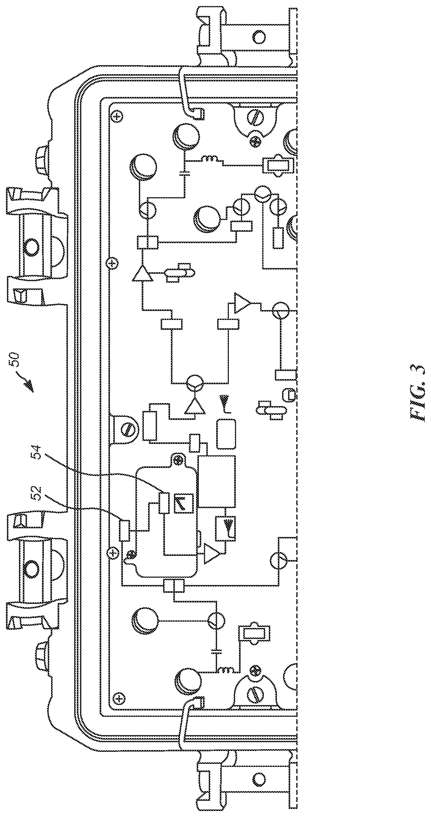 Patent US12619344 Figure 3 – Graphical user interface for controlling extended spectrum DOCSIS amplifier