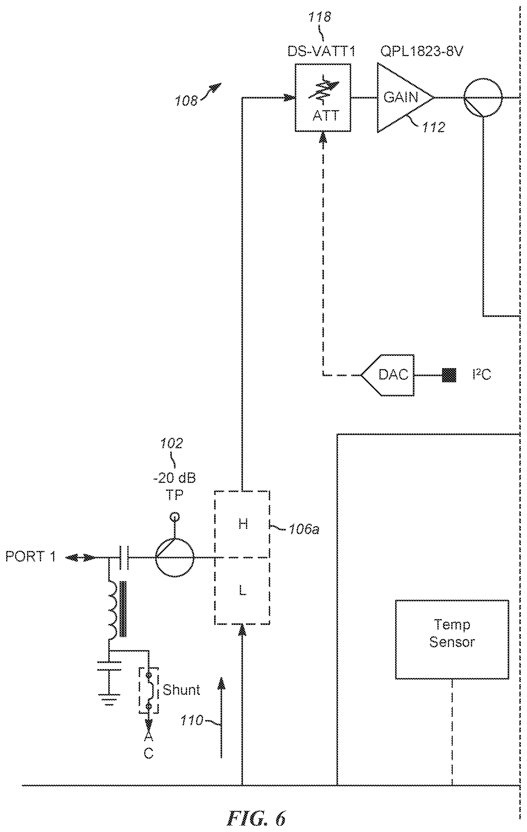 Patent US12619344 Figure 8 – Graphical user interface for controlling extended spectrum DOCSIS amplifier