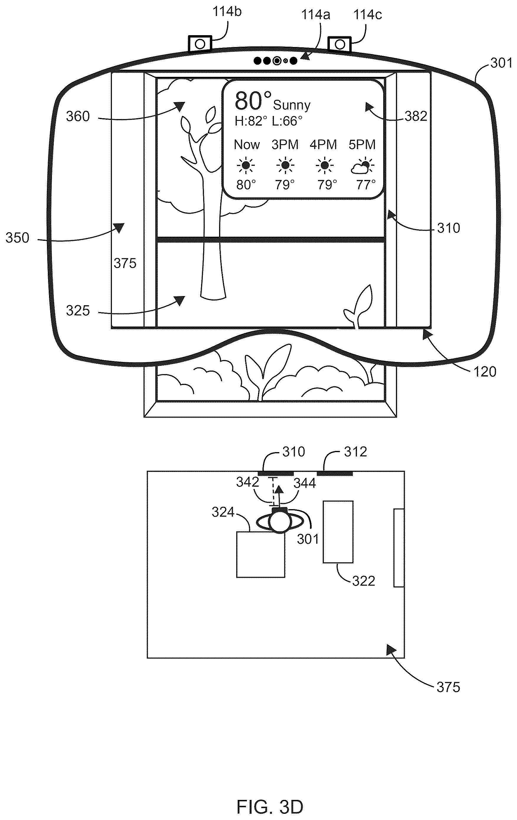 Patent US12619346 Figure 6 – Displaying content based on detecting an associated context in a physical environment