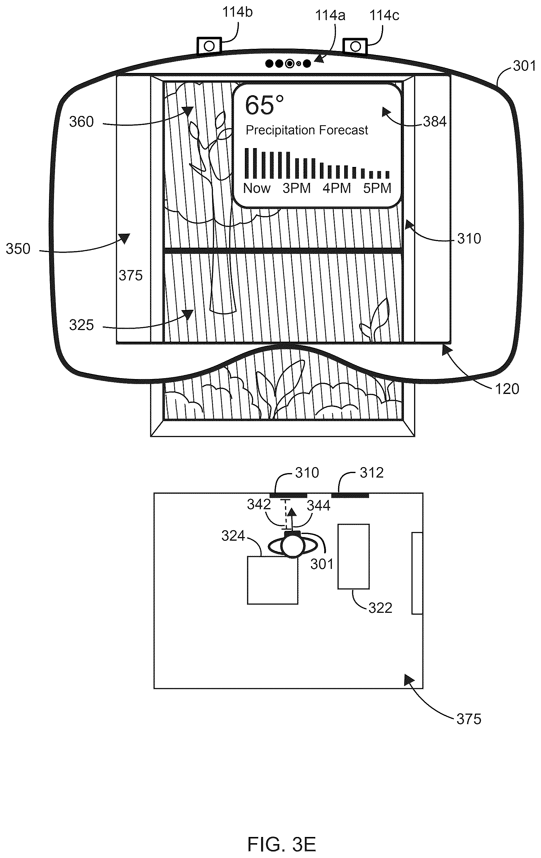 Patent US12619346 Figure 7 – Displaying content based on detecting an associated context in a physical environment