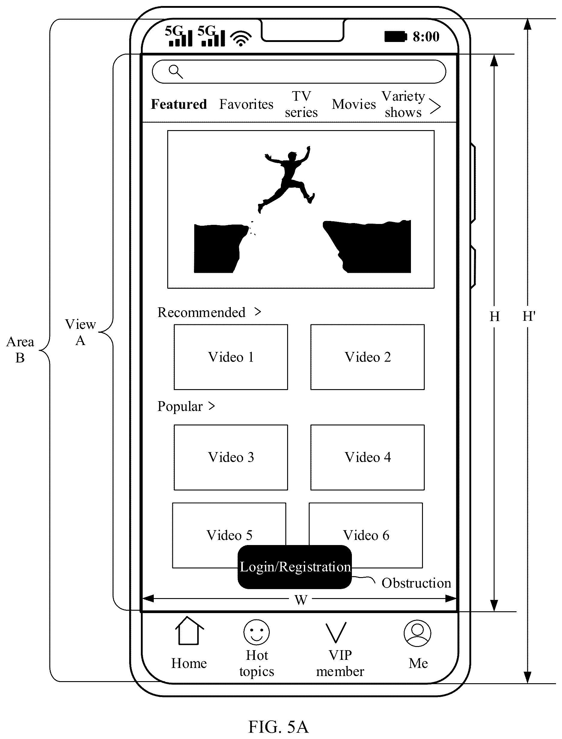 Patent US12619347 Figure 8 – Method for performing frame interpolation in interface display process and terminal device