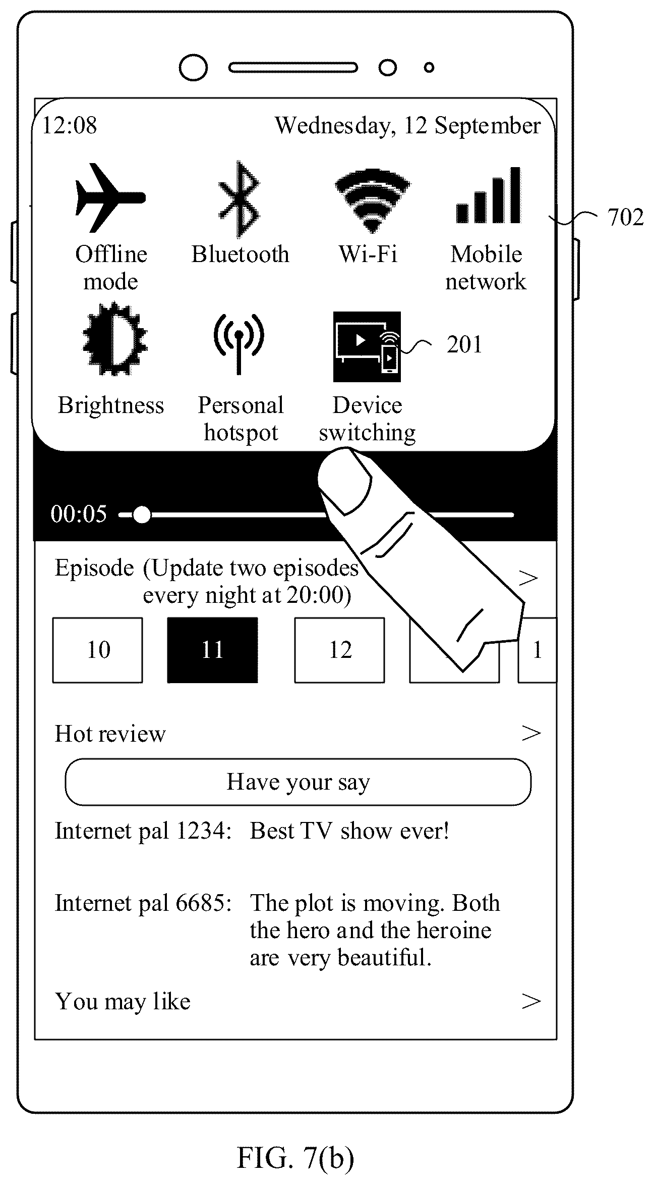Patent US12619349 Figure 13 – Multimedia data playing method and electronic device
