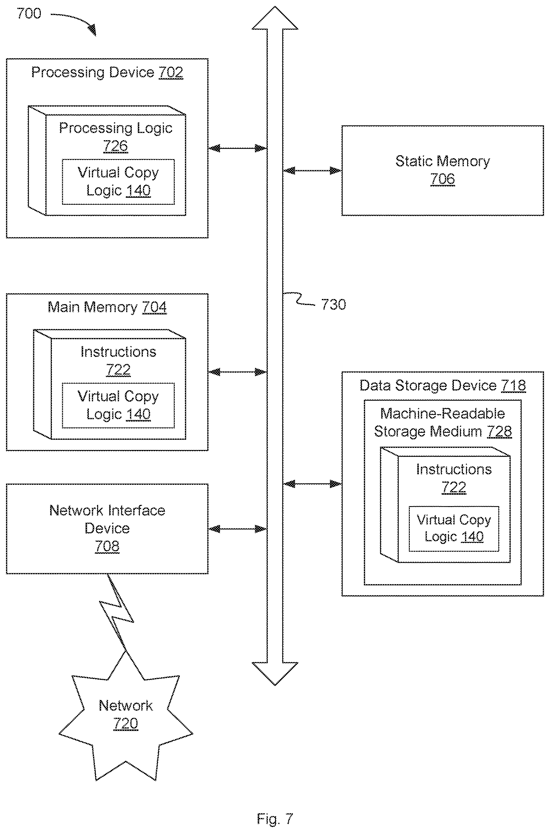 Patent US12619351 Figure 7 – Optimized migration of data between file systems of a storage array