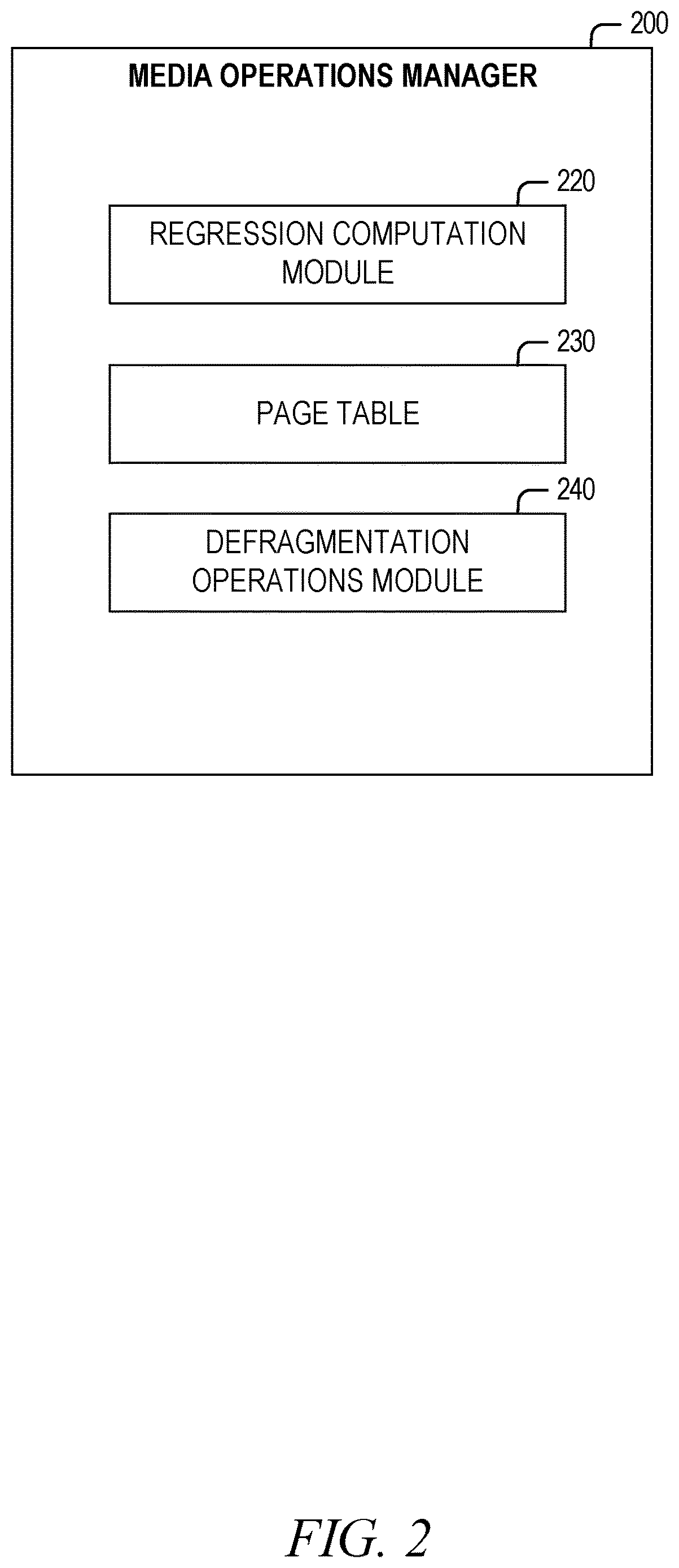 Patent US12619356 Figure 2 – Fragmentation management for memory systems