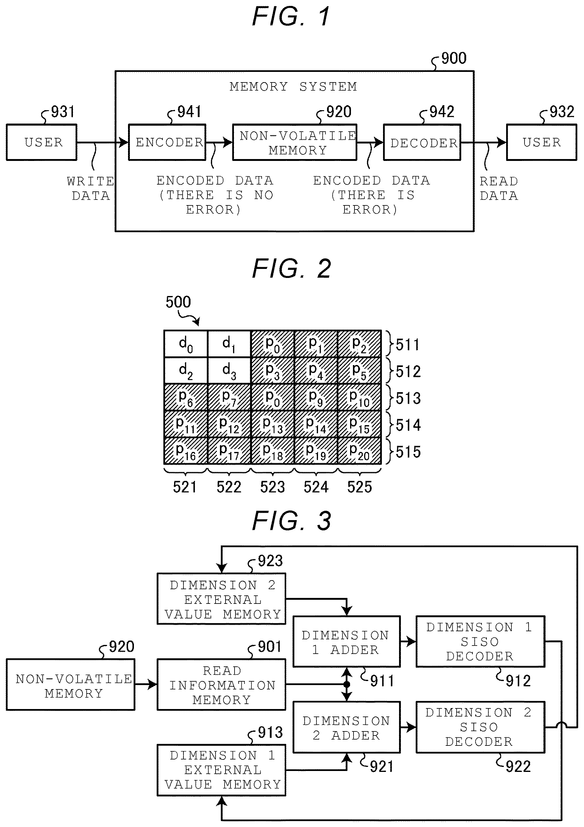 Patent US12619362 Figure 1 – Memory system and control method