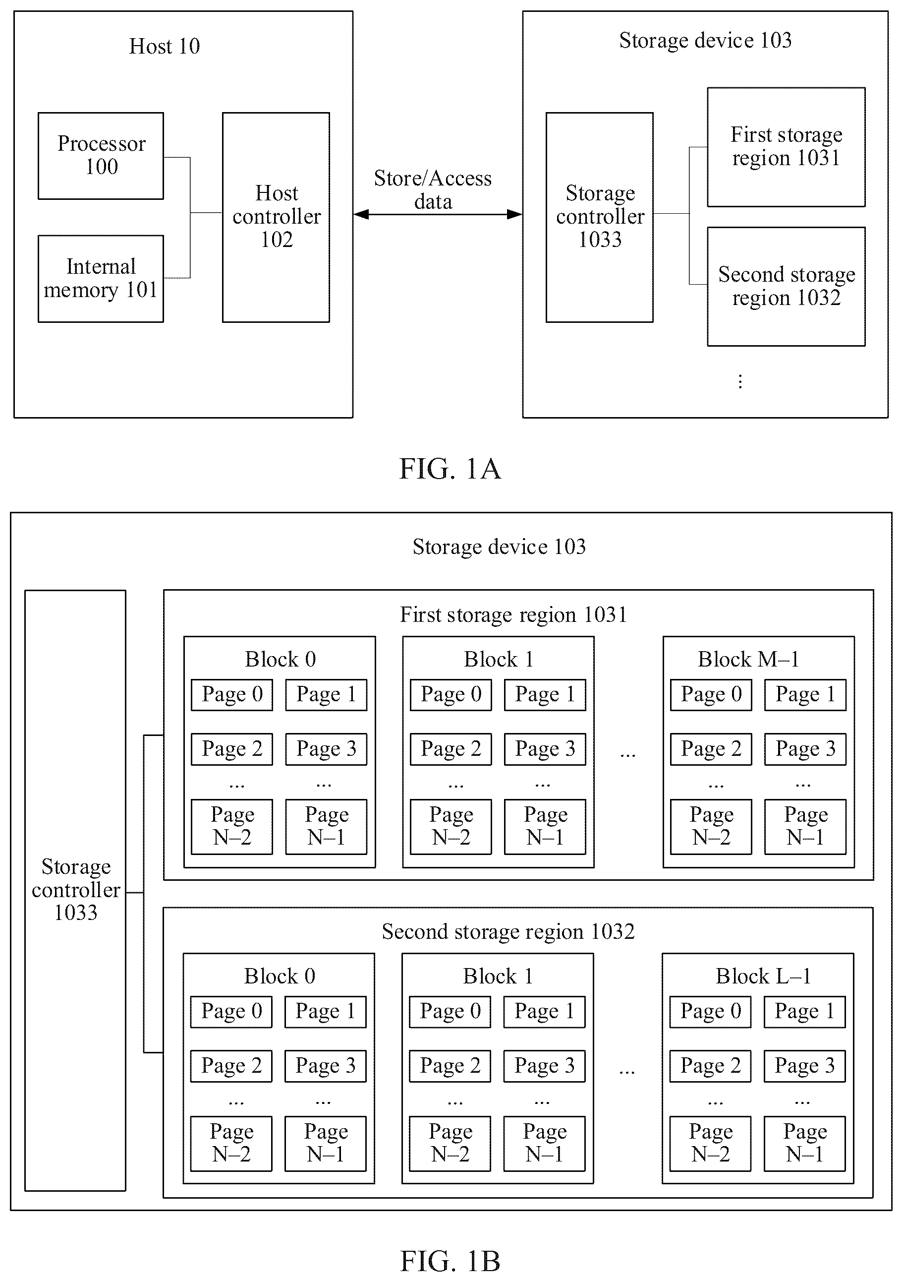 Patent US12619366 — Storage apparatus and related partitioned data management method — Figure 1