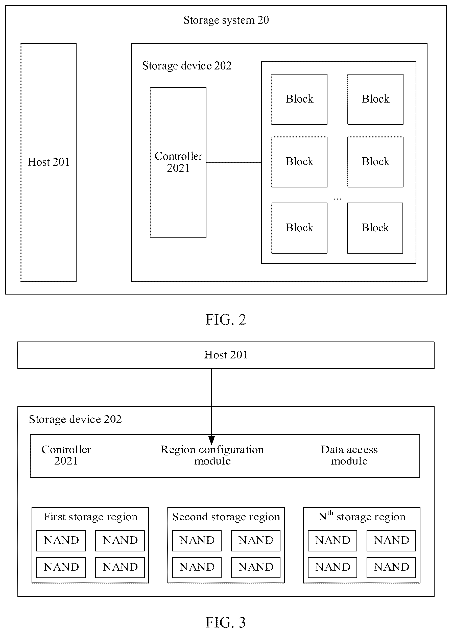 Patent US12619366 Figure 2 – Storage apparatus and related partitioned data management method