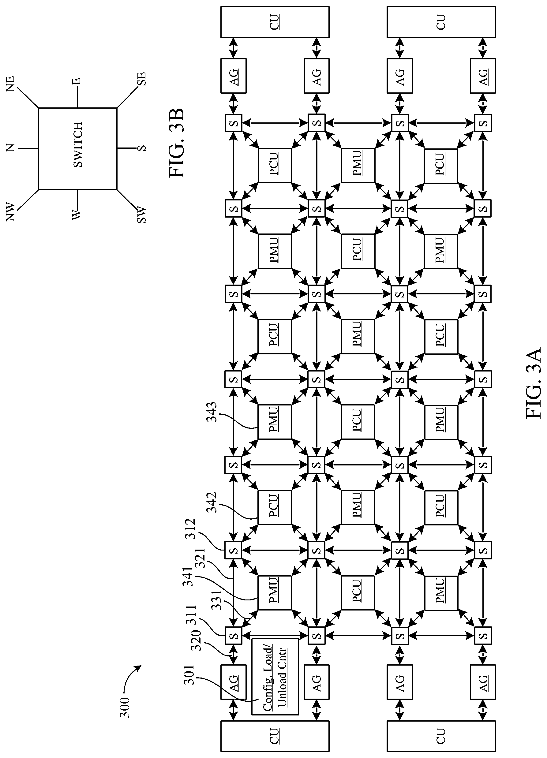 Patent US12619370 Figure 5 – Memory unit partitioning for reconfigurable dataflow computers