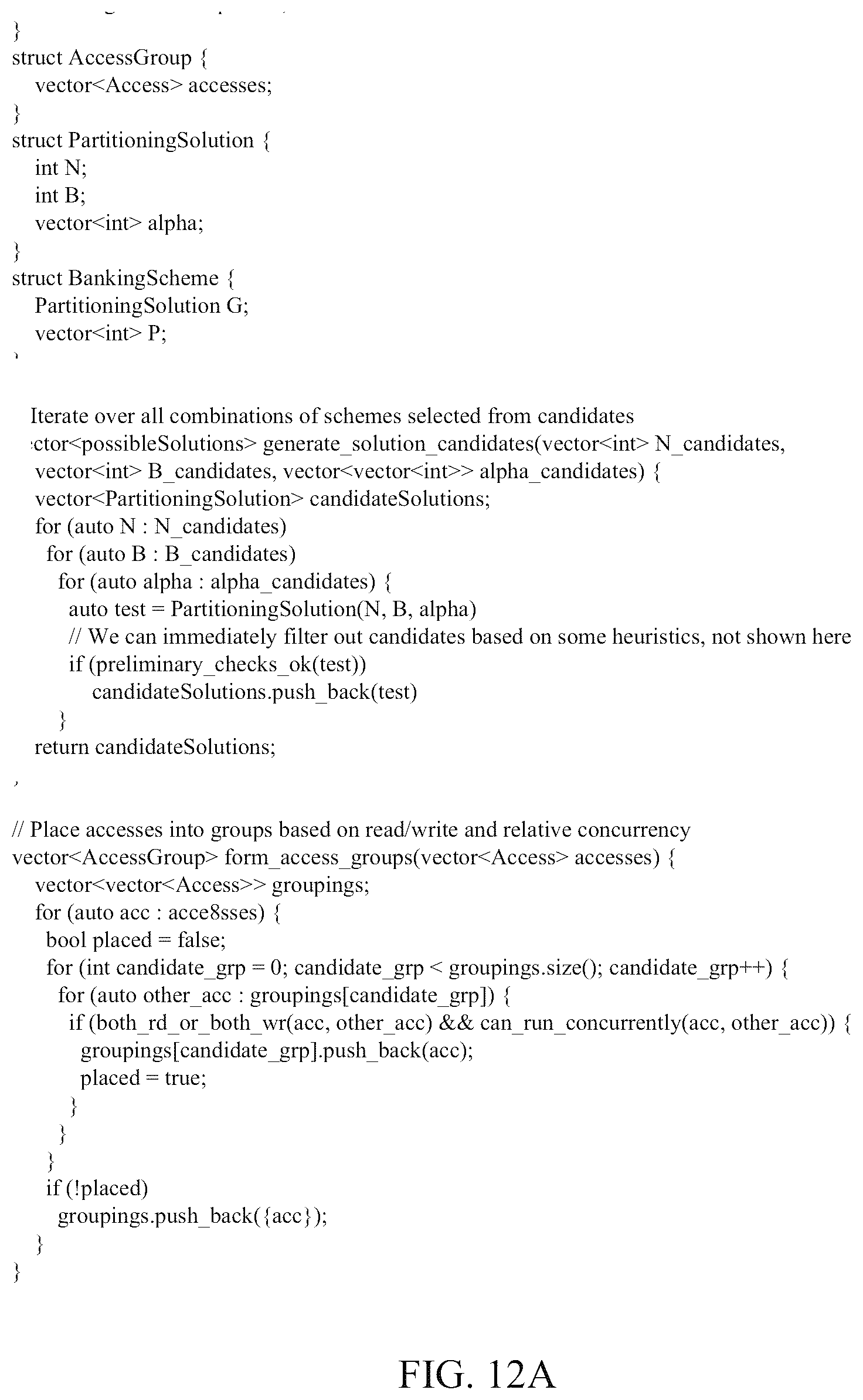 Patent US12619370 Figure 13 – Memory unit partitioning for reconfigurable dataflow computers