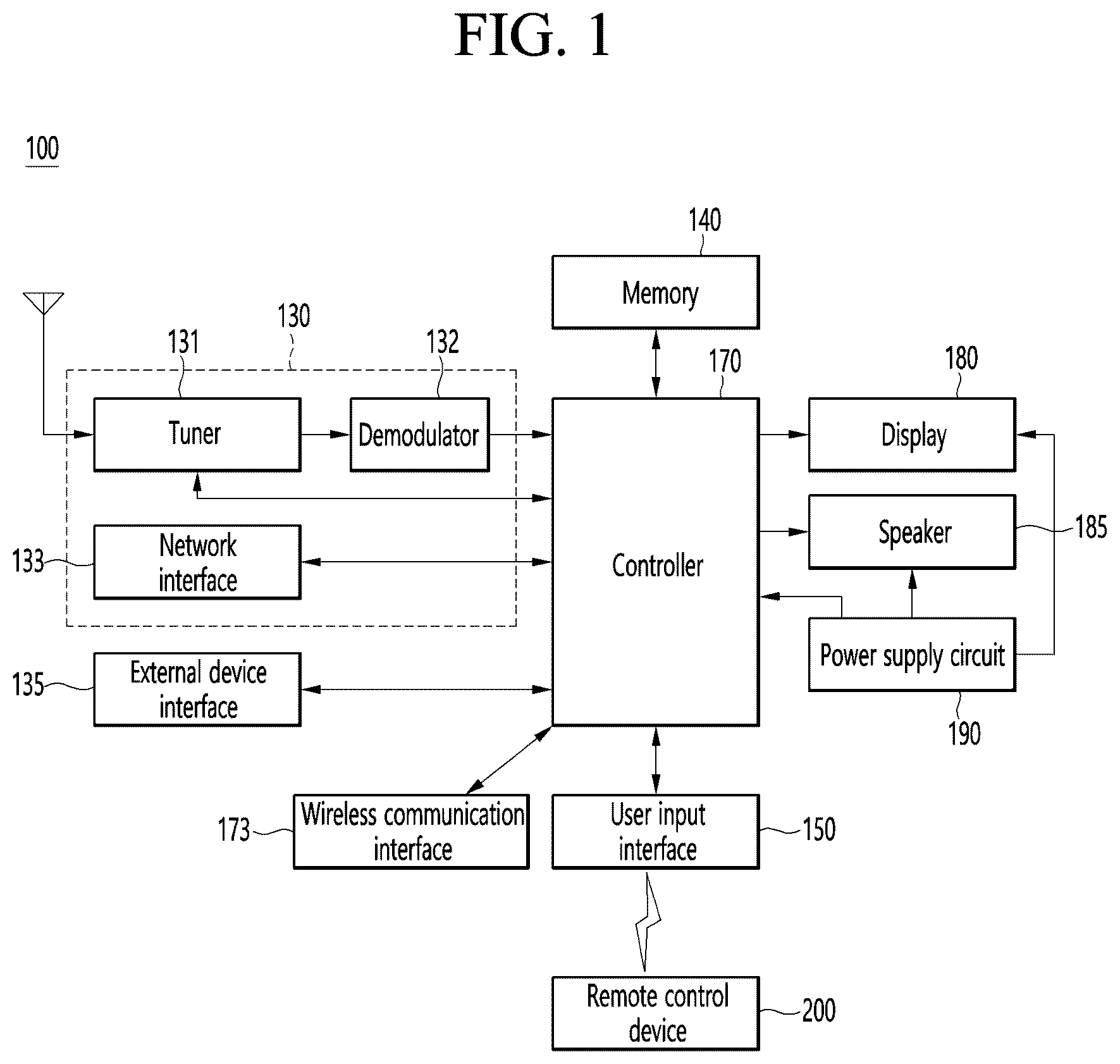 Patent US12619387 Figure 1 – Display device