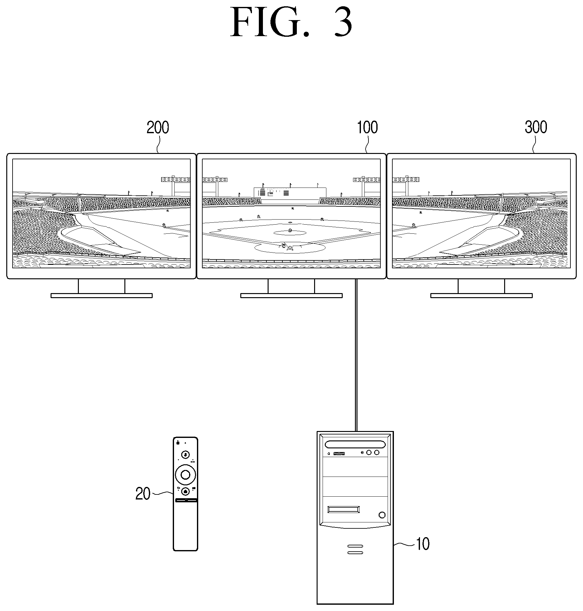 Patent US12619388 Figure 3 – Display apparatus for identifying connection and disconnection of external display device and control method thereof