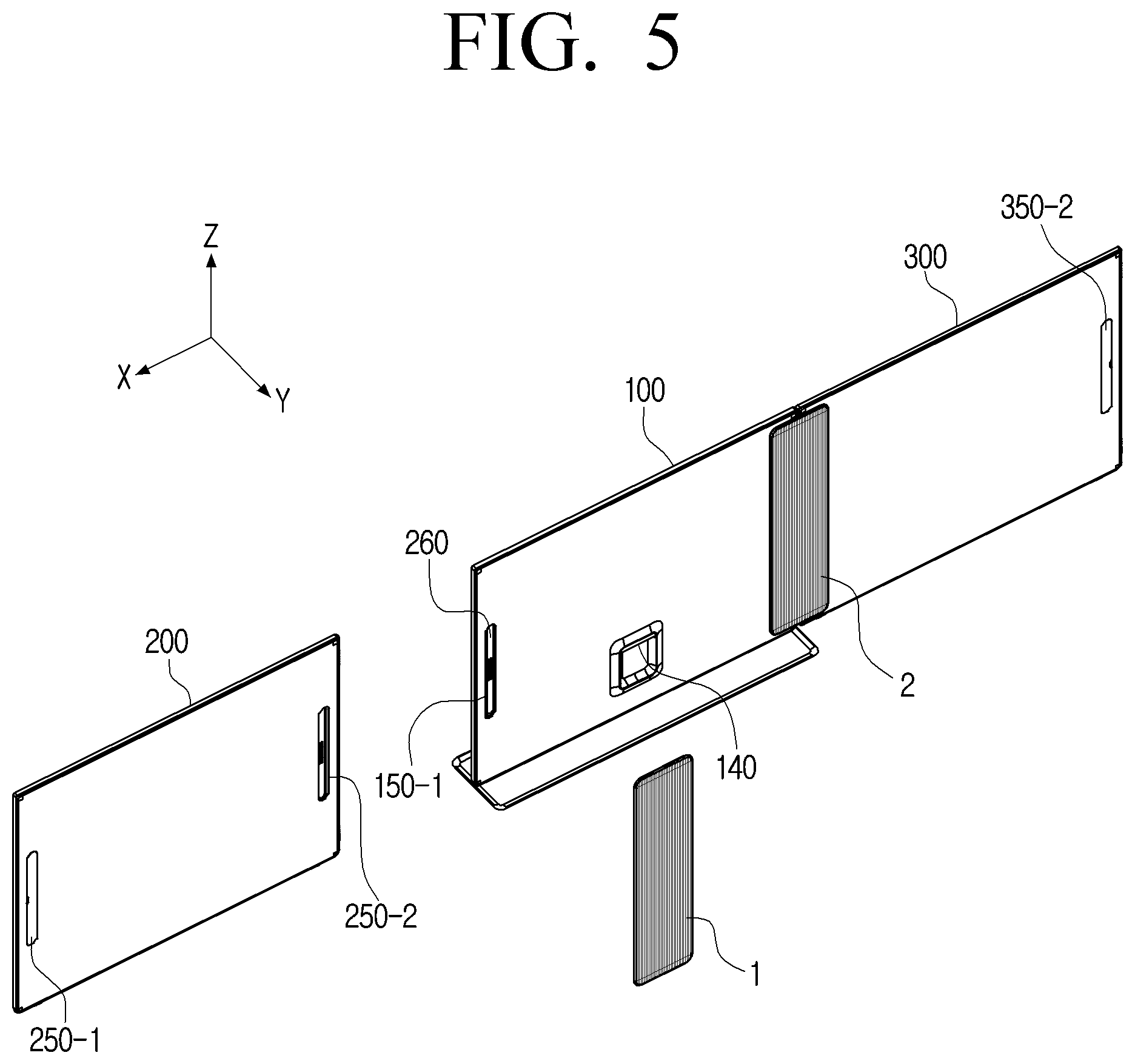 Patent US12619388 Figure 5 – Display apparatus for identifying connection and disconnection of external display device and control method thereof