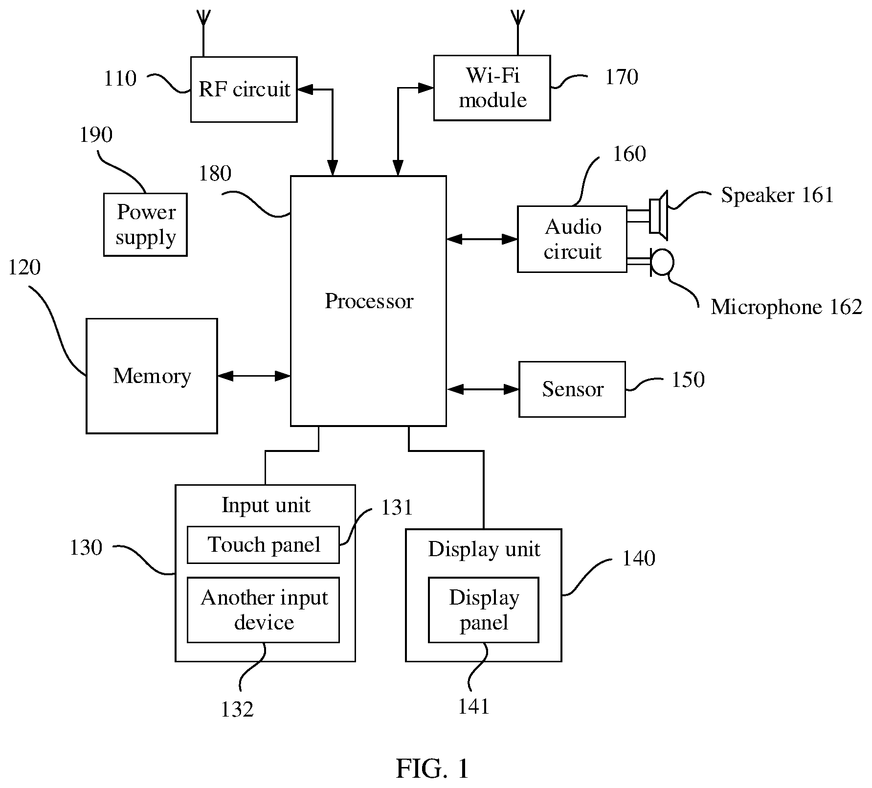 Patent US12619389 Figure 1 – Screen projection display method and system, terminal device, and storage medium