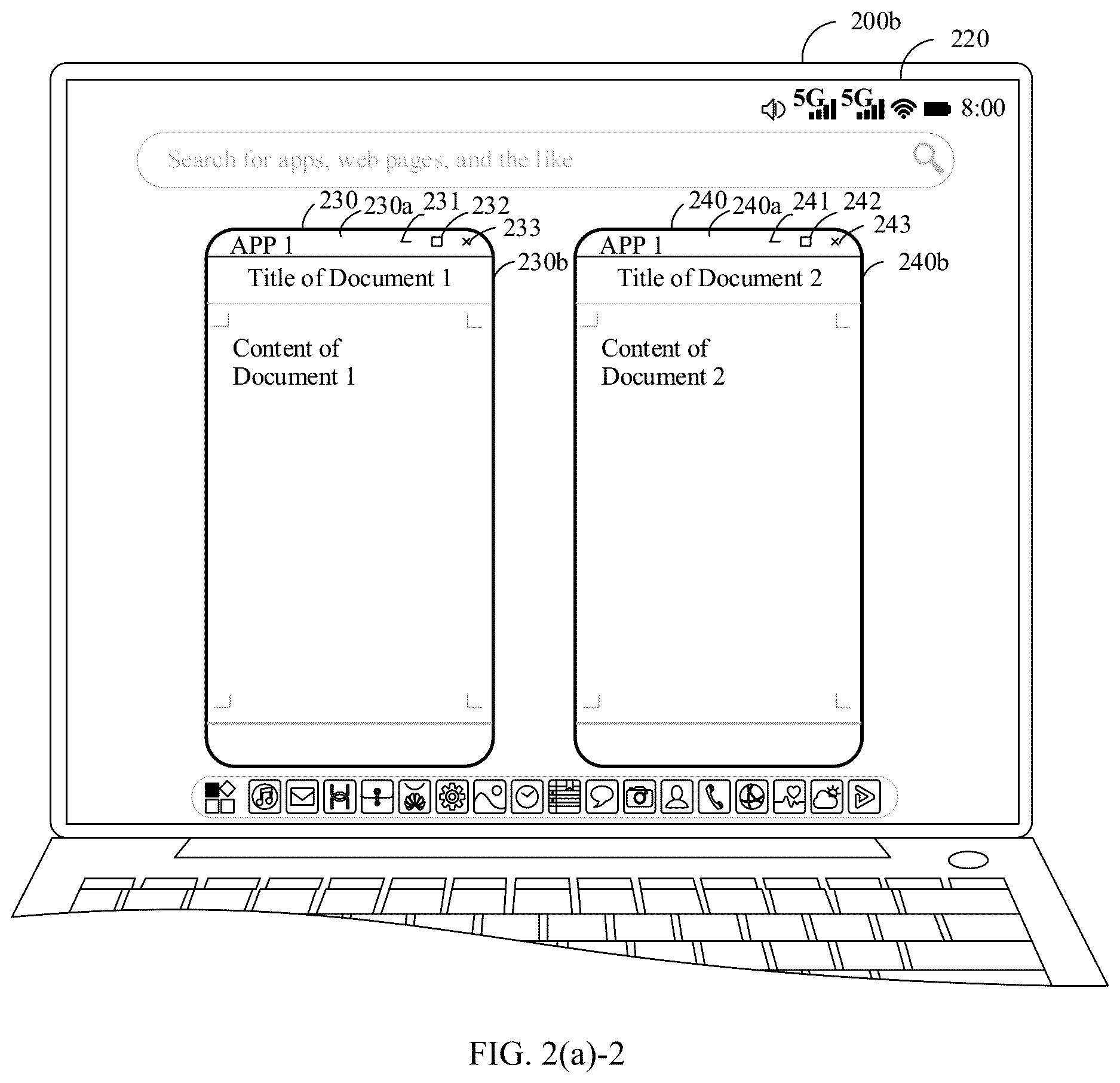 Patent US12619392 Figure 8 – Display method and electronic device