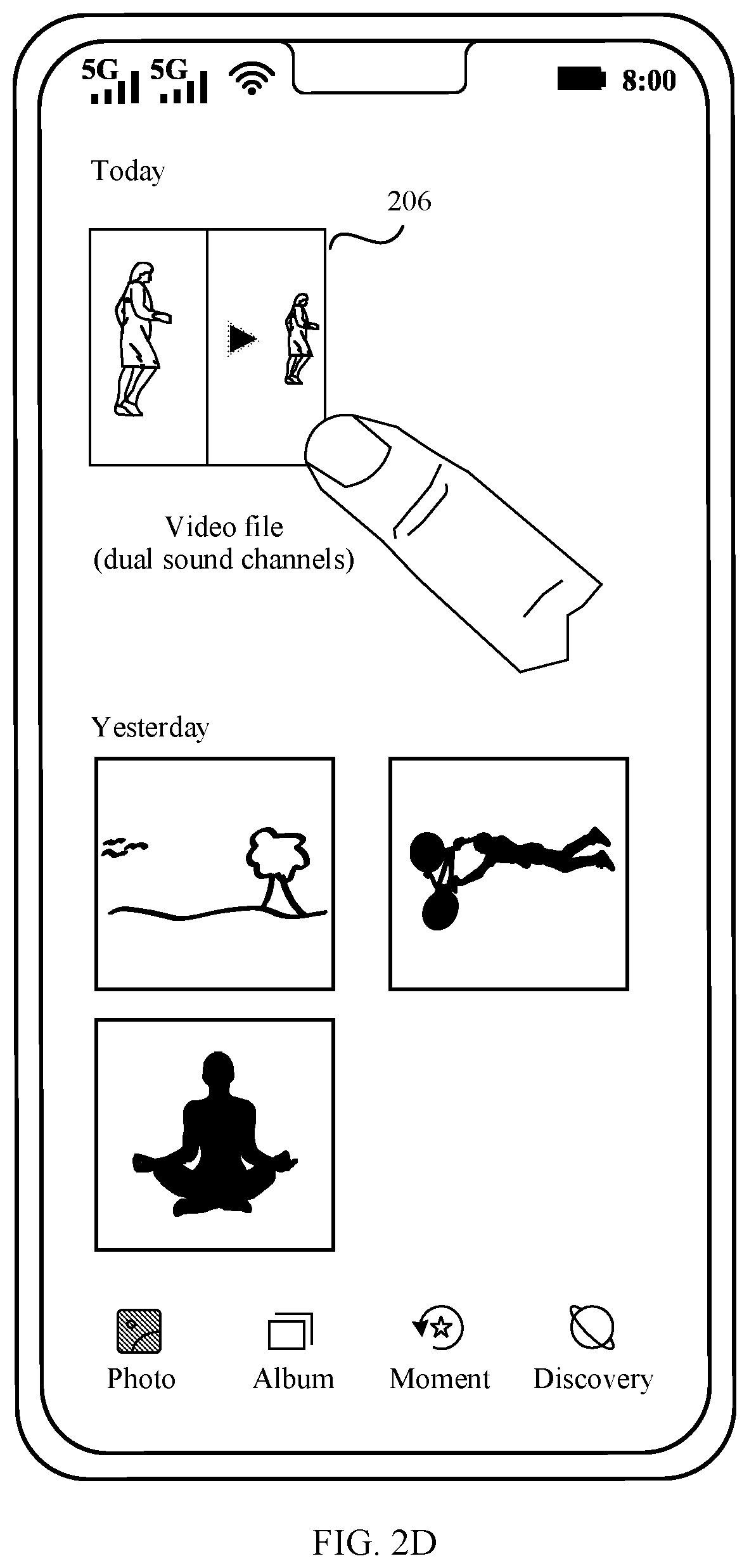 Patent US12619393 Figure 8 – Video playing method and device