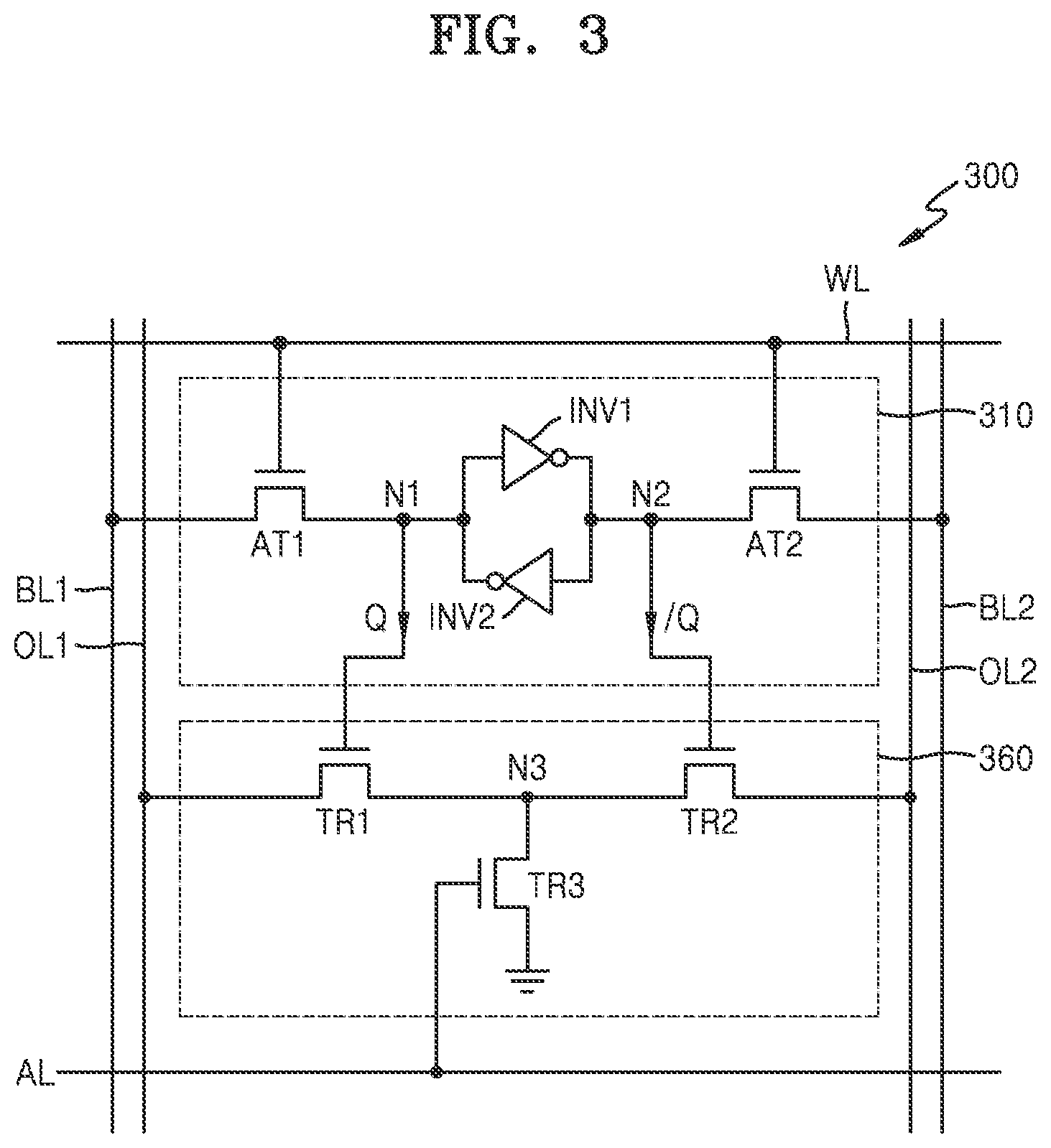 Patent US12619395 Figure 3 – Memory device including ternary memory cell