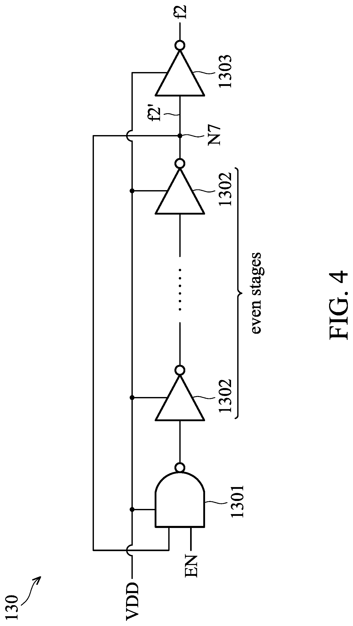 Patent US12619396 Figure 4 – Random-number-generating circuit