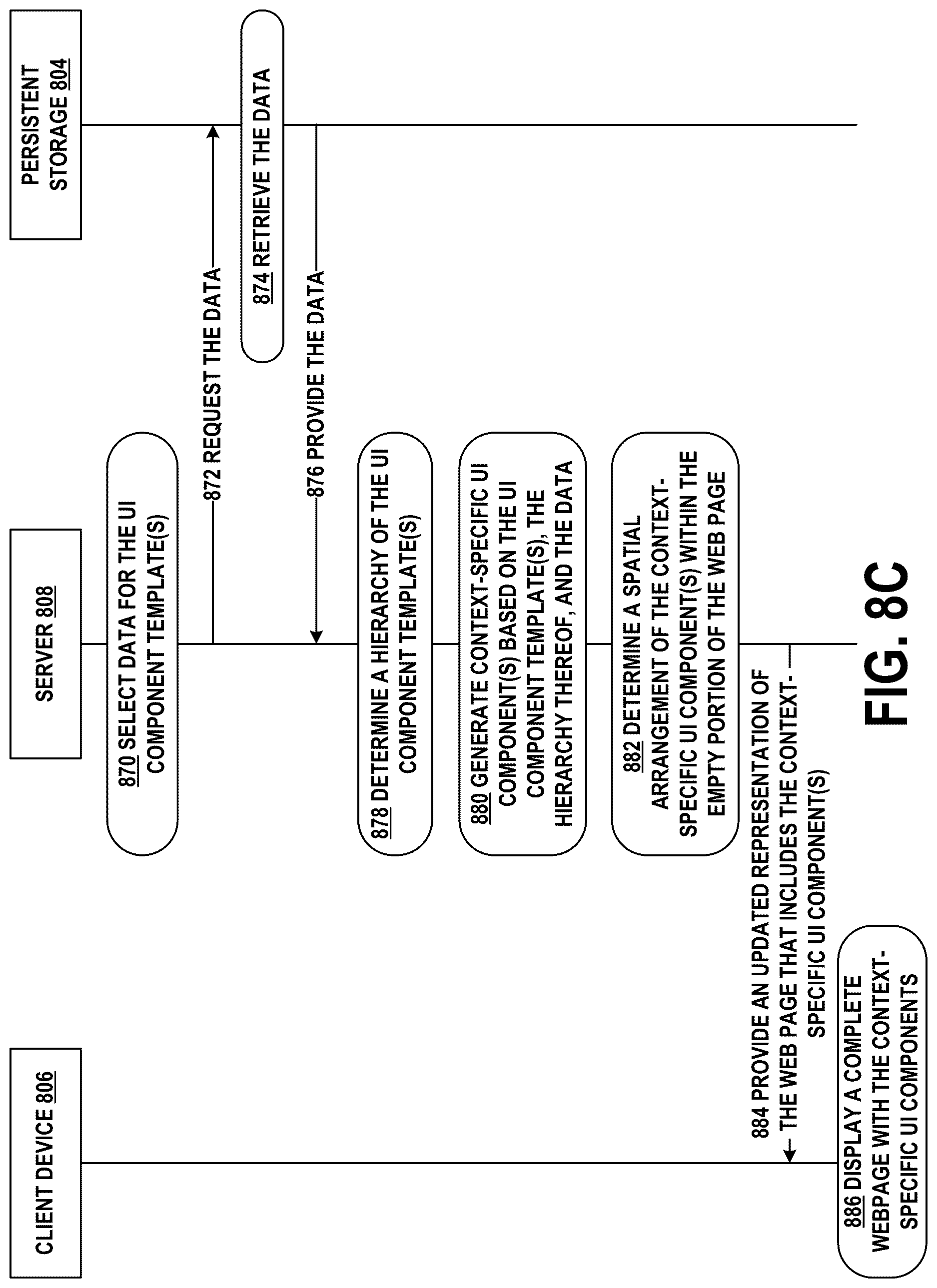 Patent US12619402 Figure 10 – Low-code / no-code layer for interactive application development