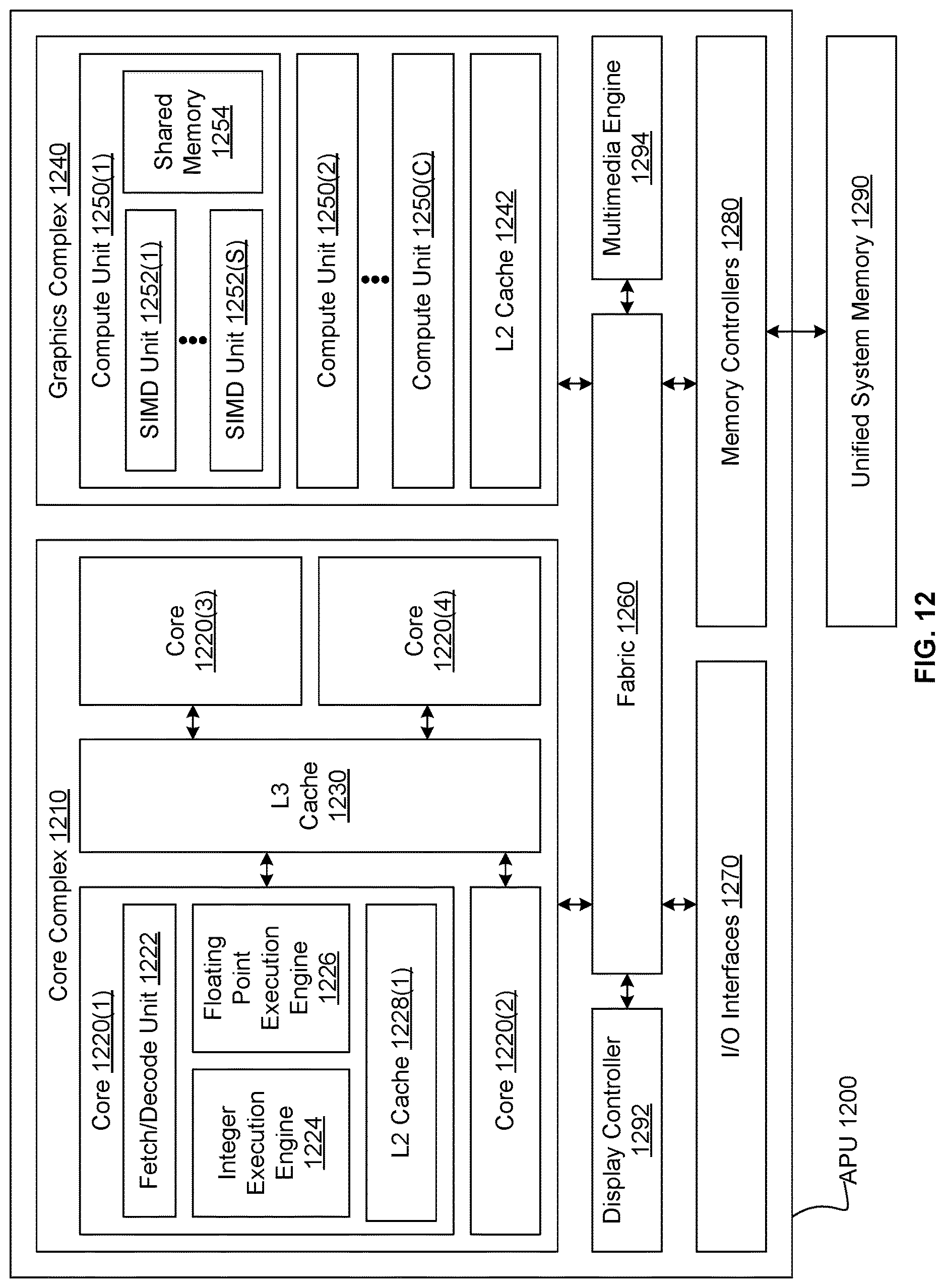 Patent US12619403 Figure 12 – Regular expression processor