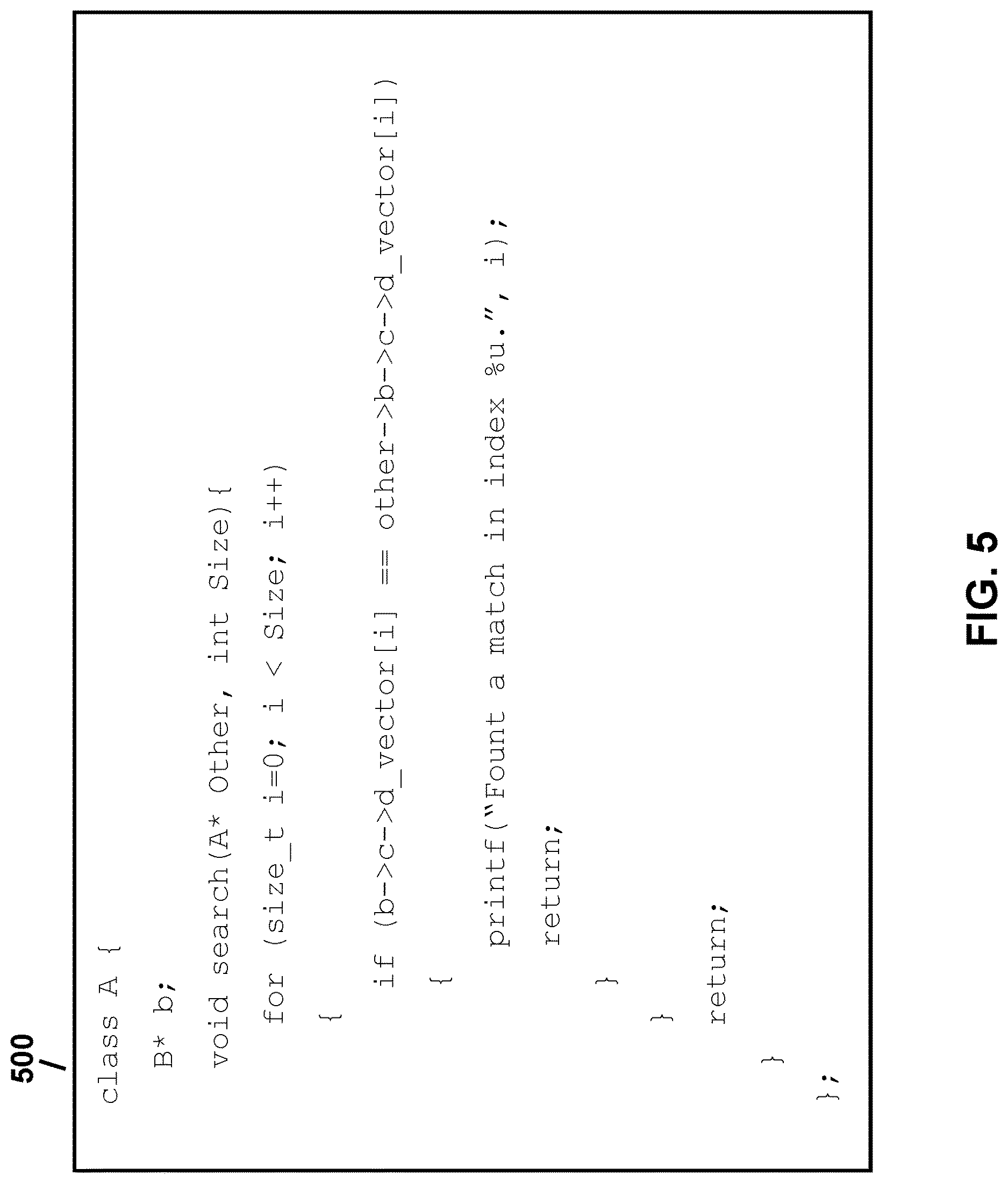 Patent US12619407 Figure 5 – Method and apparatus for computer operation improvement by flattening multi-level data structures to optimize pointer chase