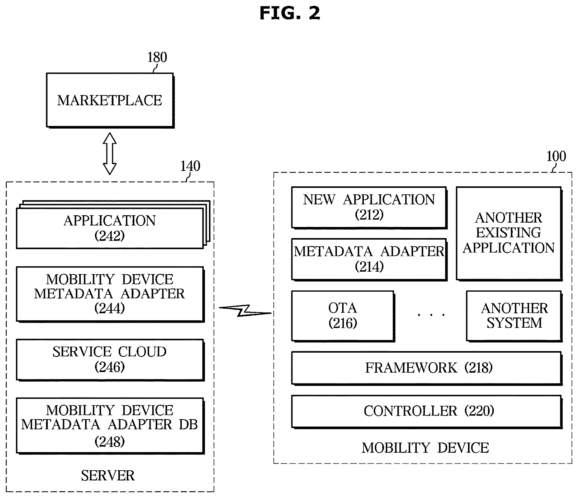 Patent US12619413 Figure 2 – Method and system for installing an application in a vehicle