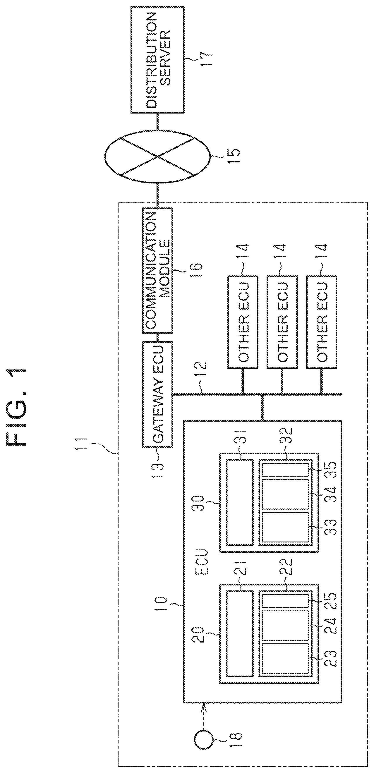 Patent US12619420 Figure 1 – Electronic control unit