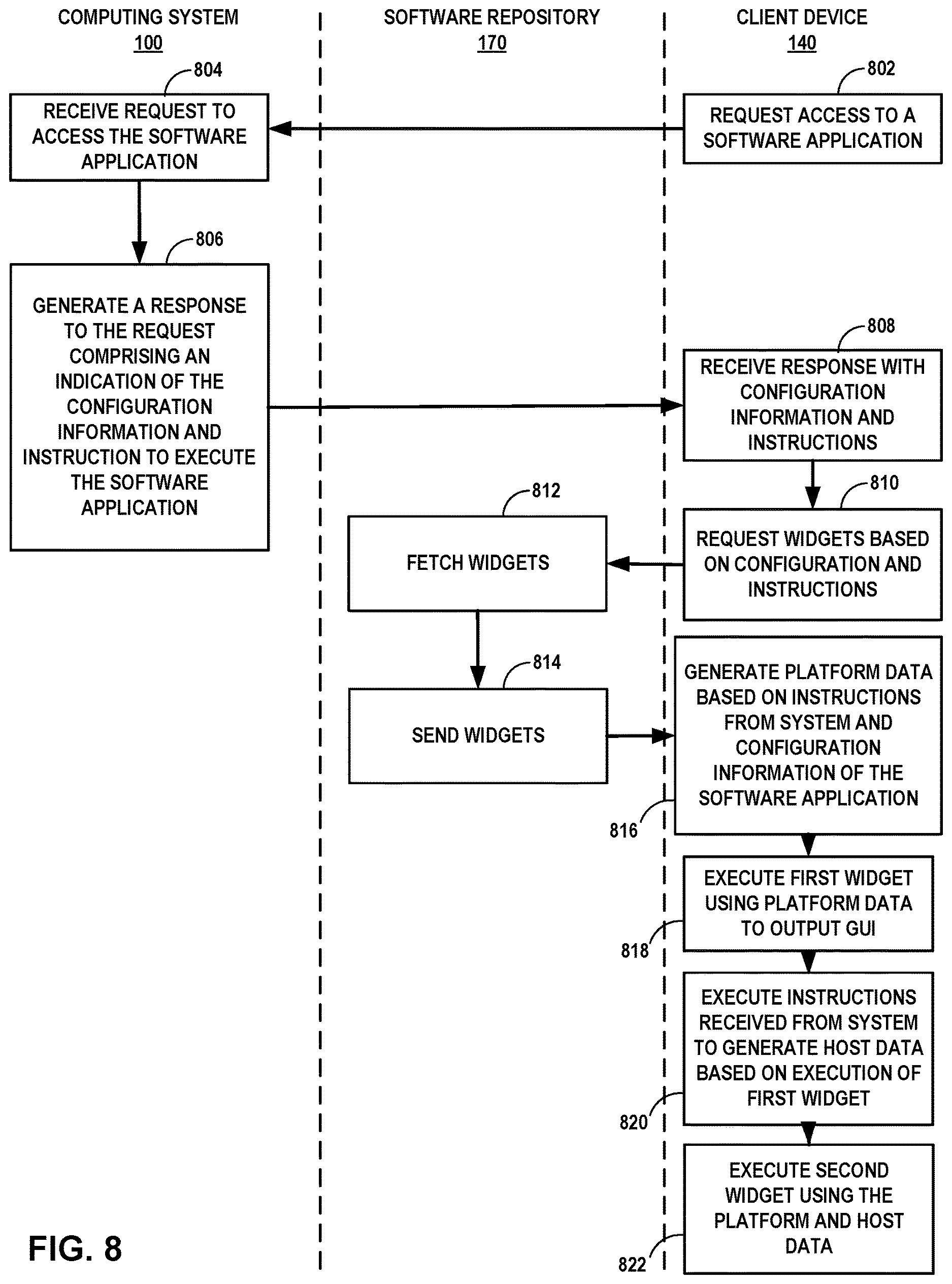 Patent US12619427 Figure 10 – Version management and releases of a software application