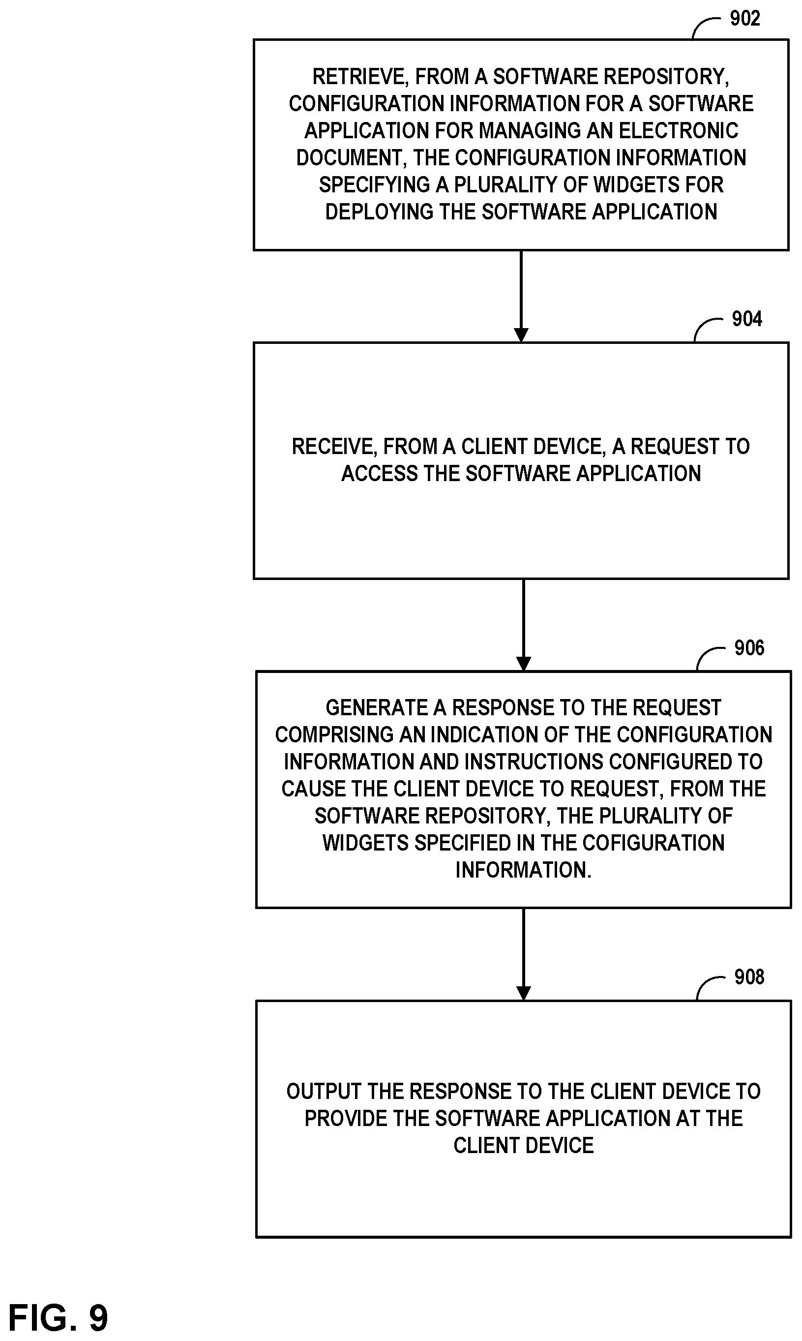 Patent US12619427 Figure 11 – Version management and releases of a software application