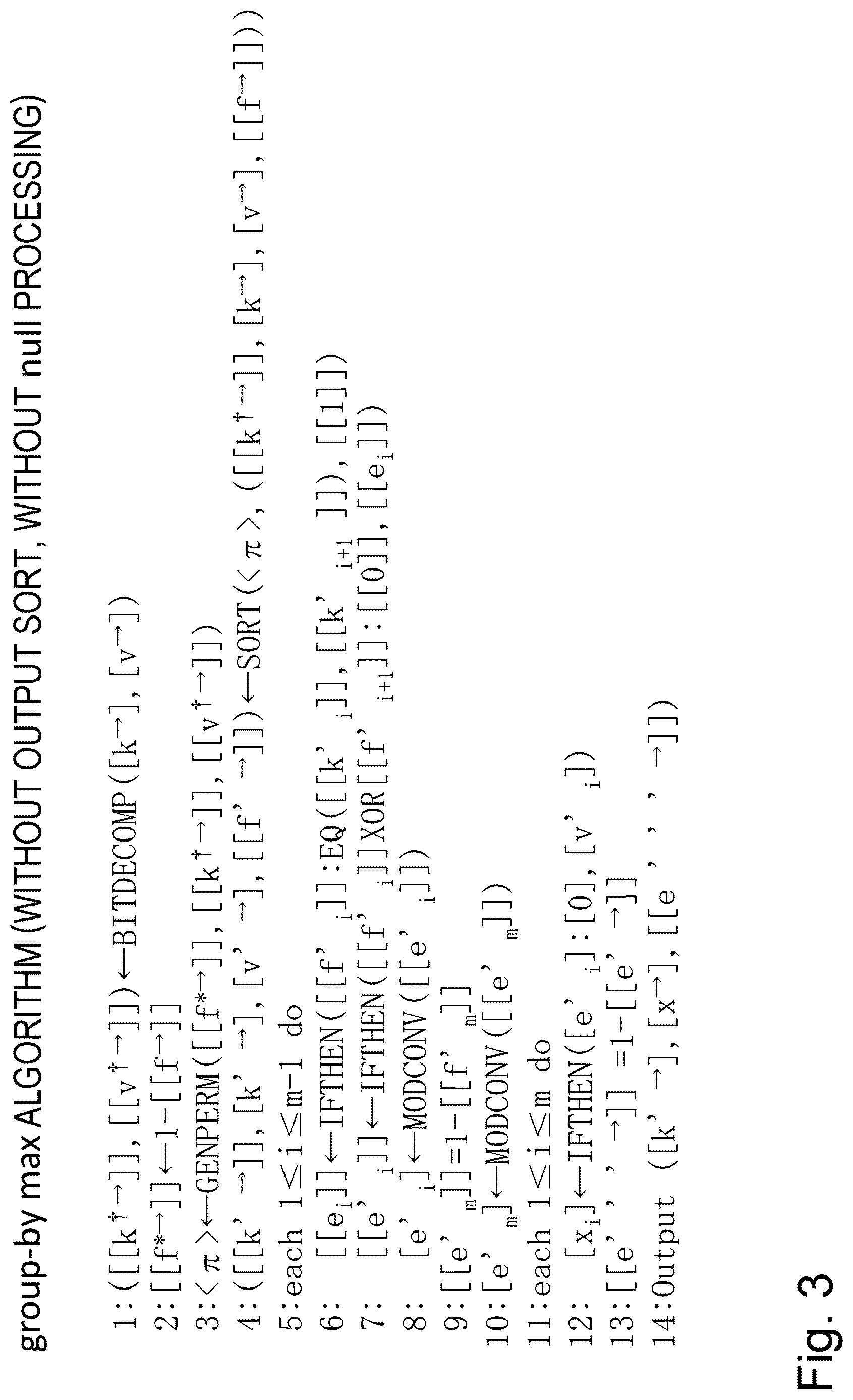 Patent US12619433 Figure 3 – Secret calculation system, apparatus, method and program