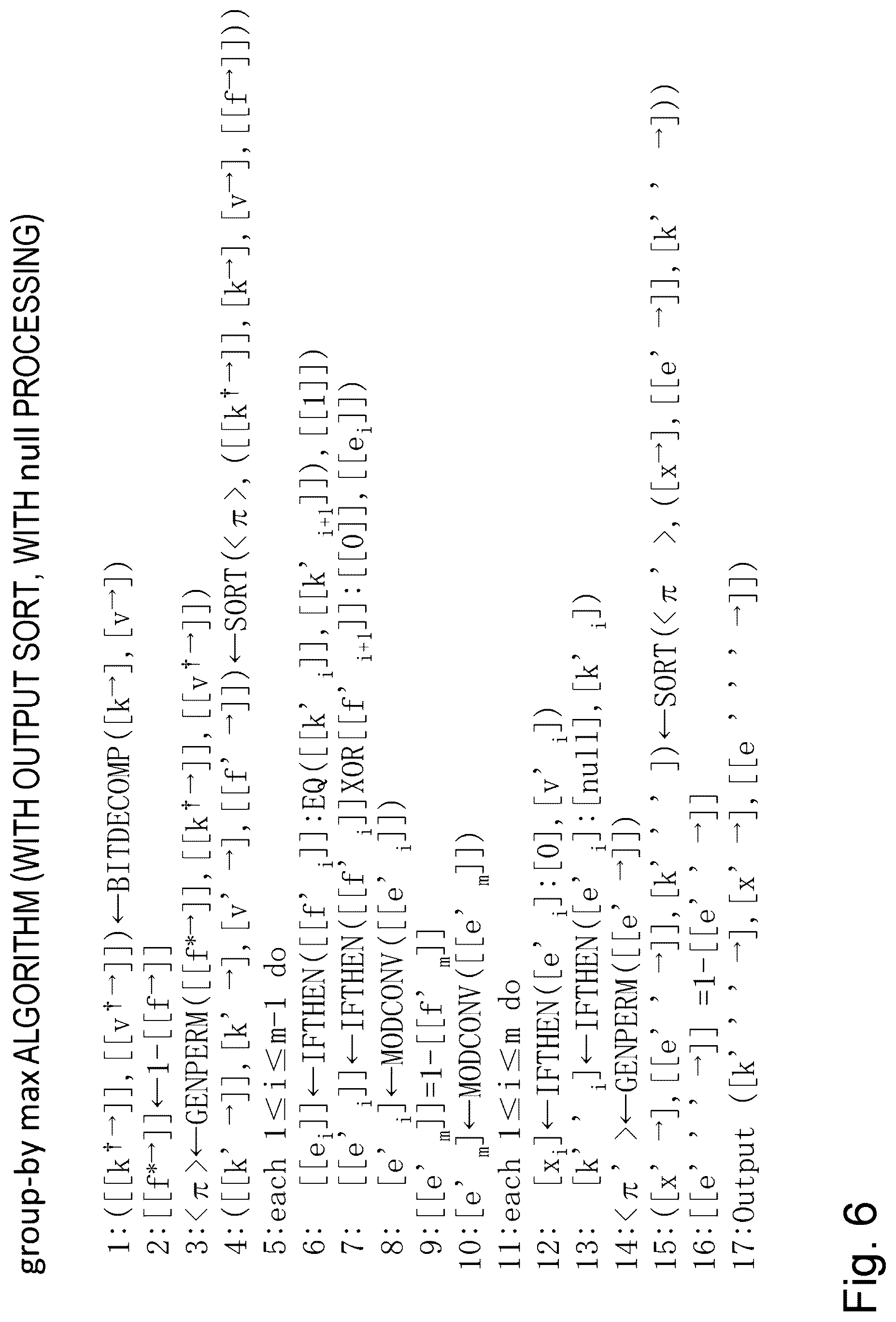 Patent US12619433 Figure 6 – Secret calculation system, apparatus, method and program