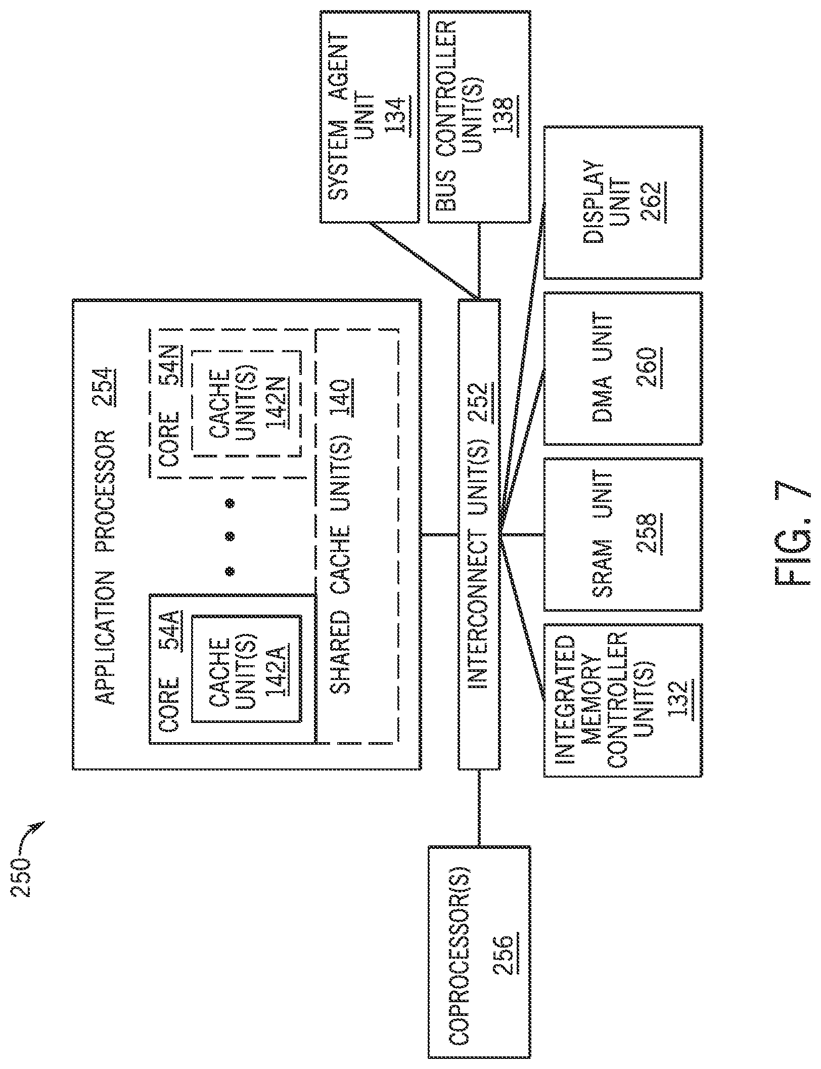 Patent US12619434 Figure 7 – Programmable fabric-based instruction set architecture for a processor