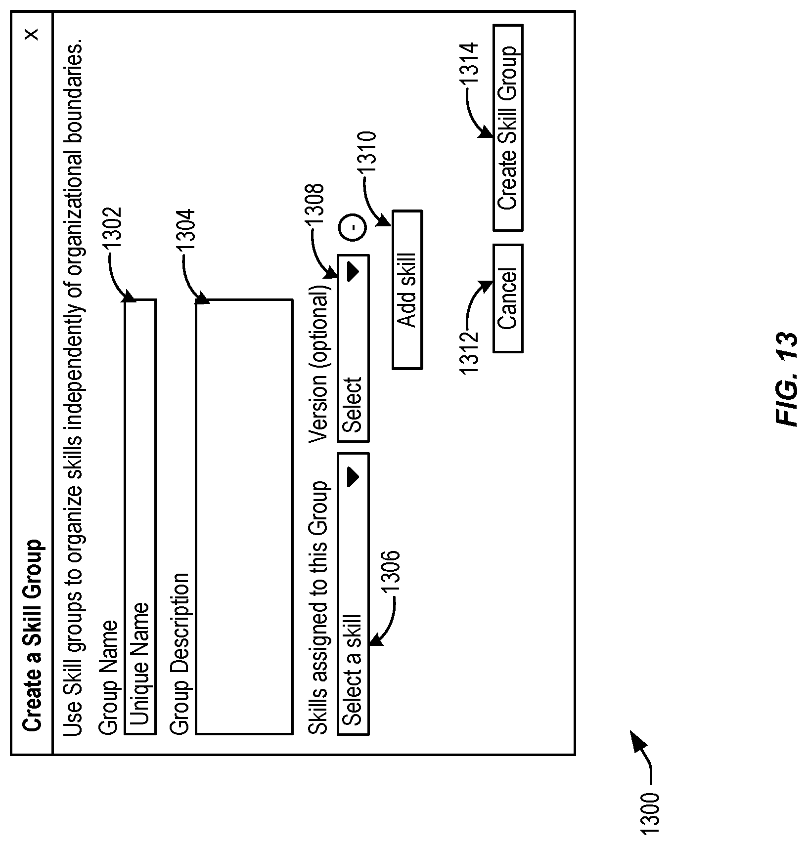 Patent US12619438 Figure 13 – Techniques for building a data center using a skills service