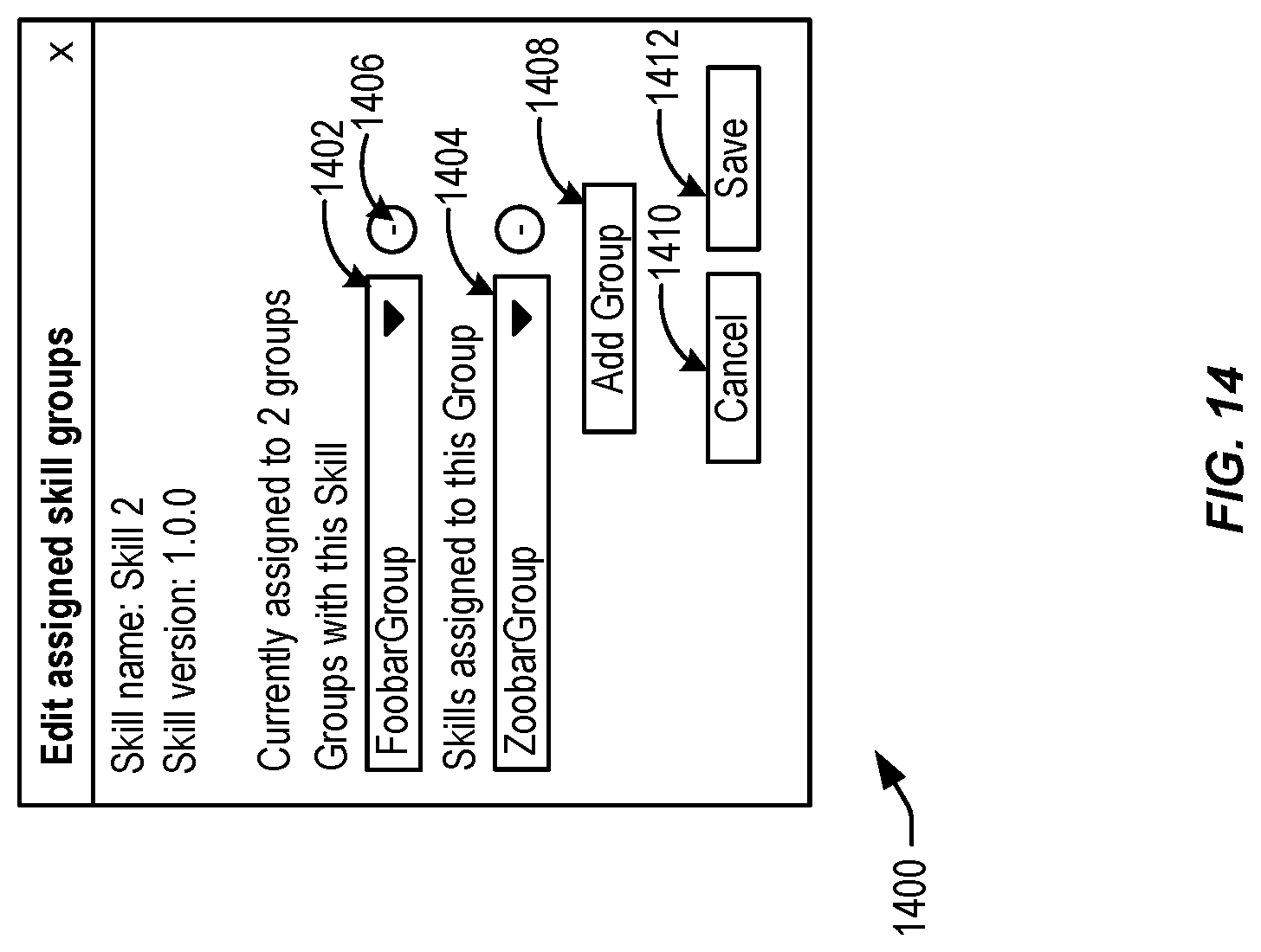 Patent US12619438 Figure 14 – Techniques for building a data center using a skills service