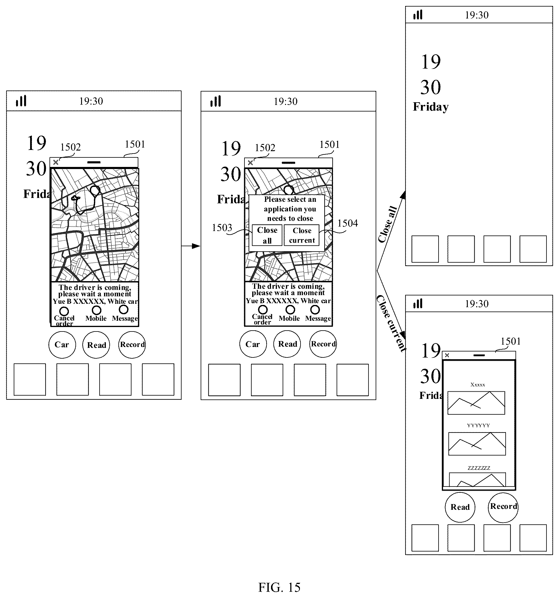 Patent US12619450 Figure 14 – Application switching method, terminal and storage medium