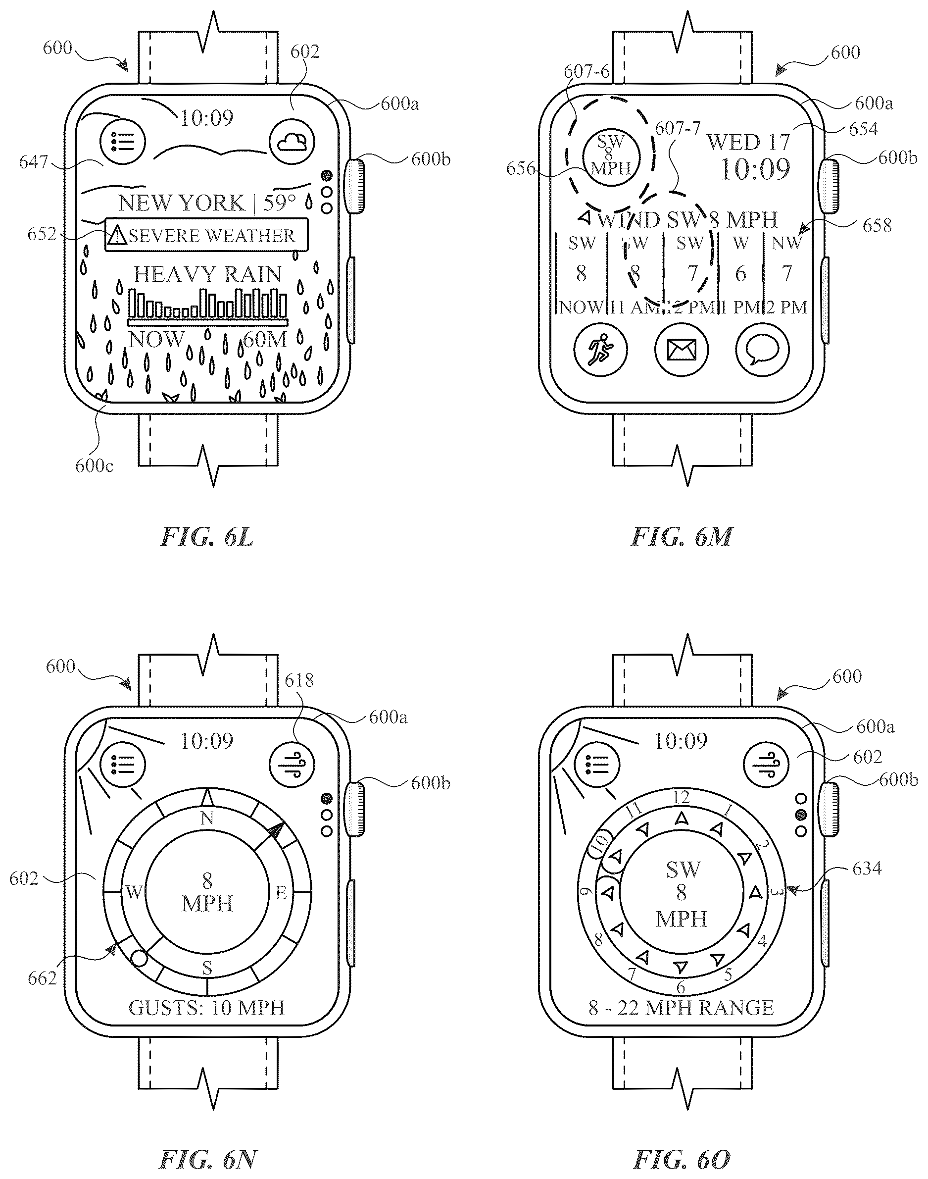 Patent US12619451 Figure 12 – Methods and user interfaces for managing weather information