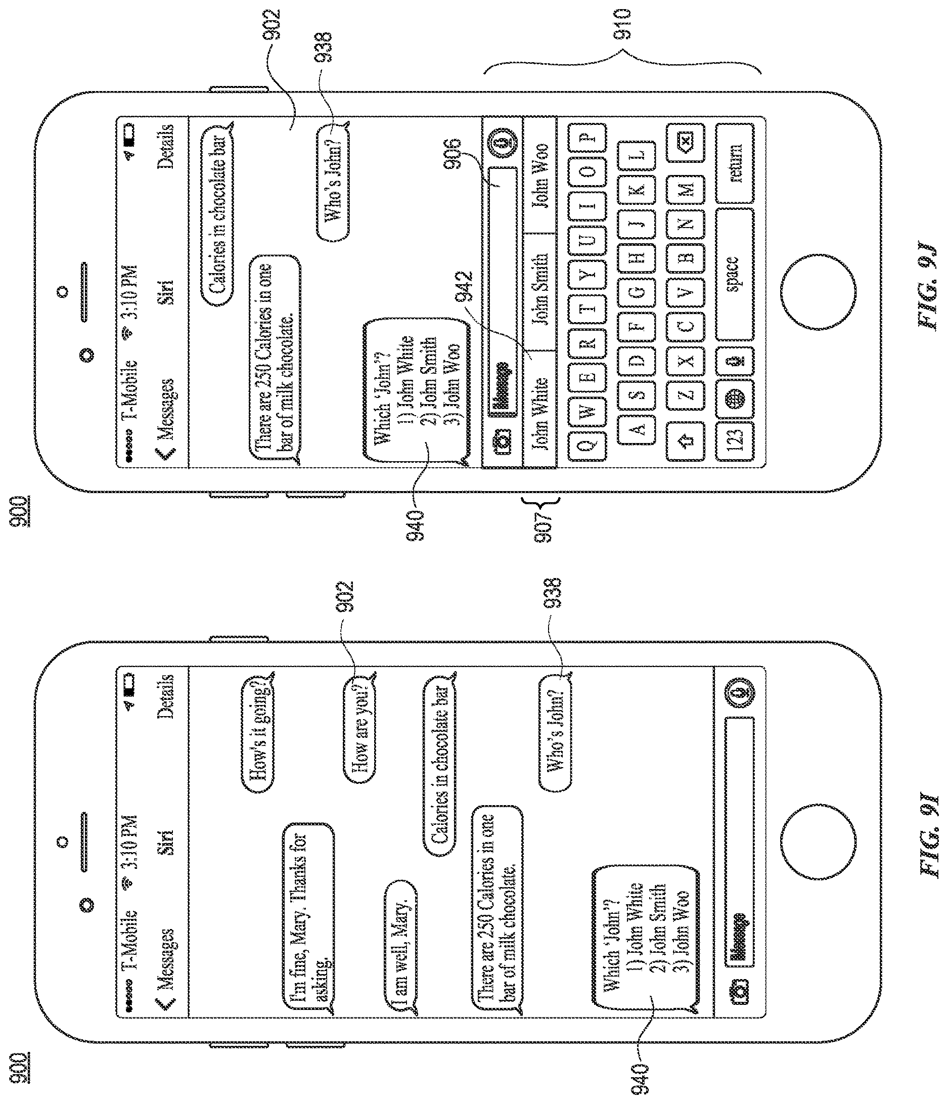Patent US12619452 Figure 18 – Intelligent automated assistant in a messaging environment