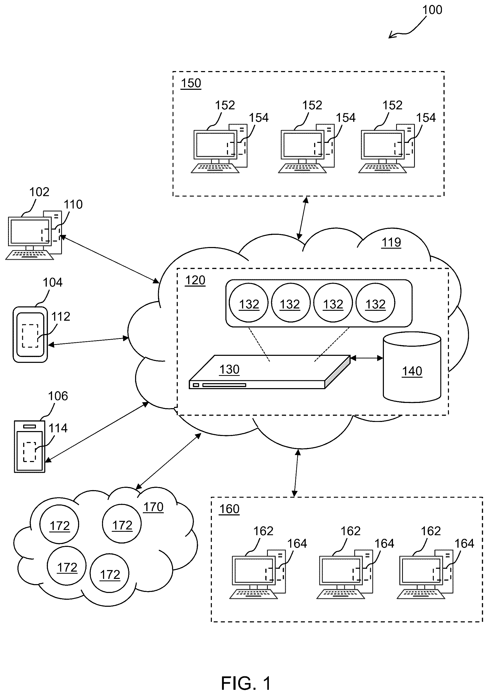 Patent US12619488 Figure 1 – Agent health score for agentic automations