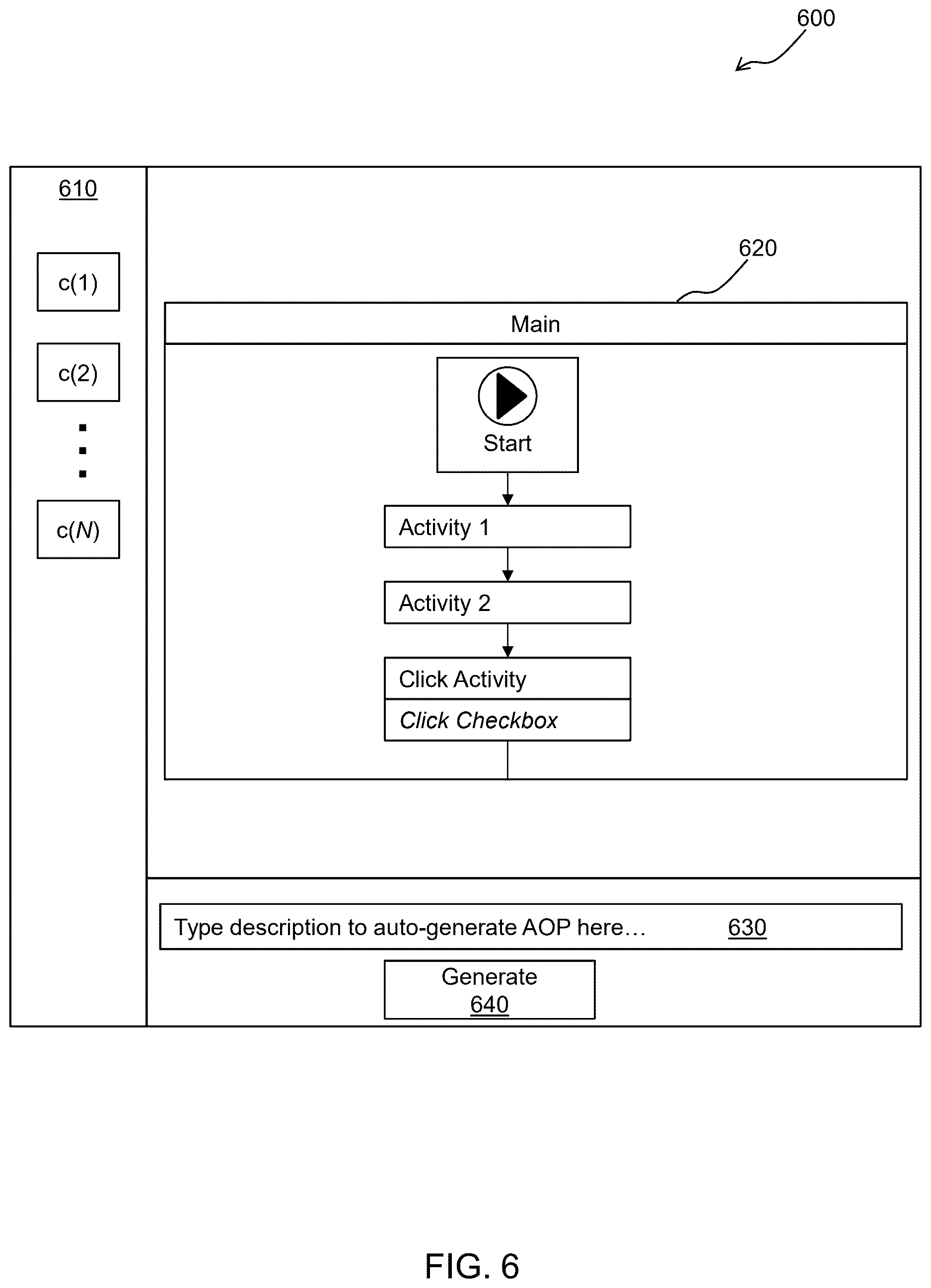 Patent US12619488 Figure 6 – Agent health score for agentic automations
