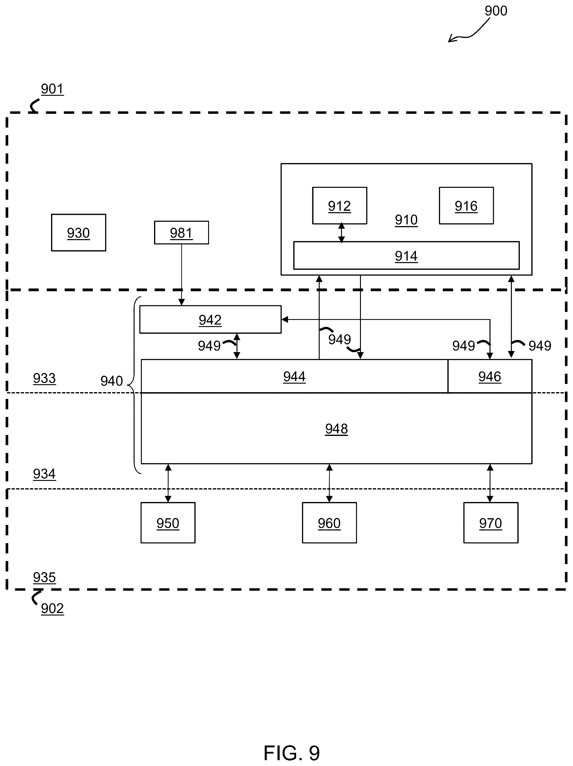 Patent US12619488 Figure 9 – Agent health score for agentic automations