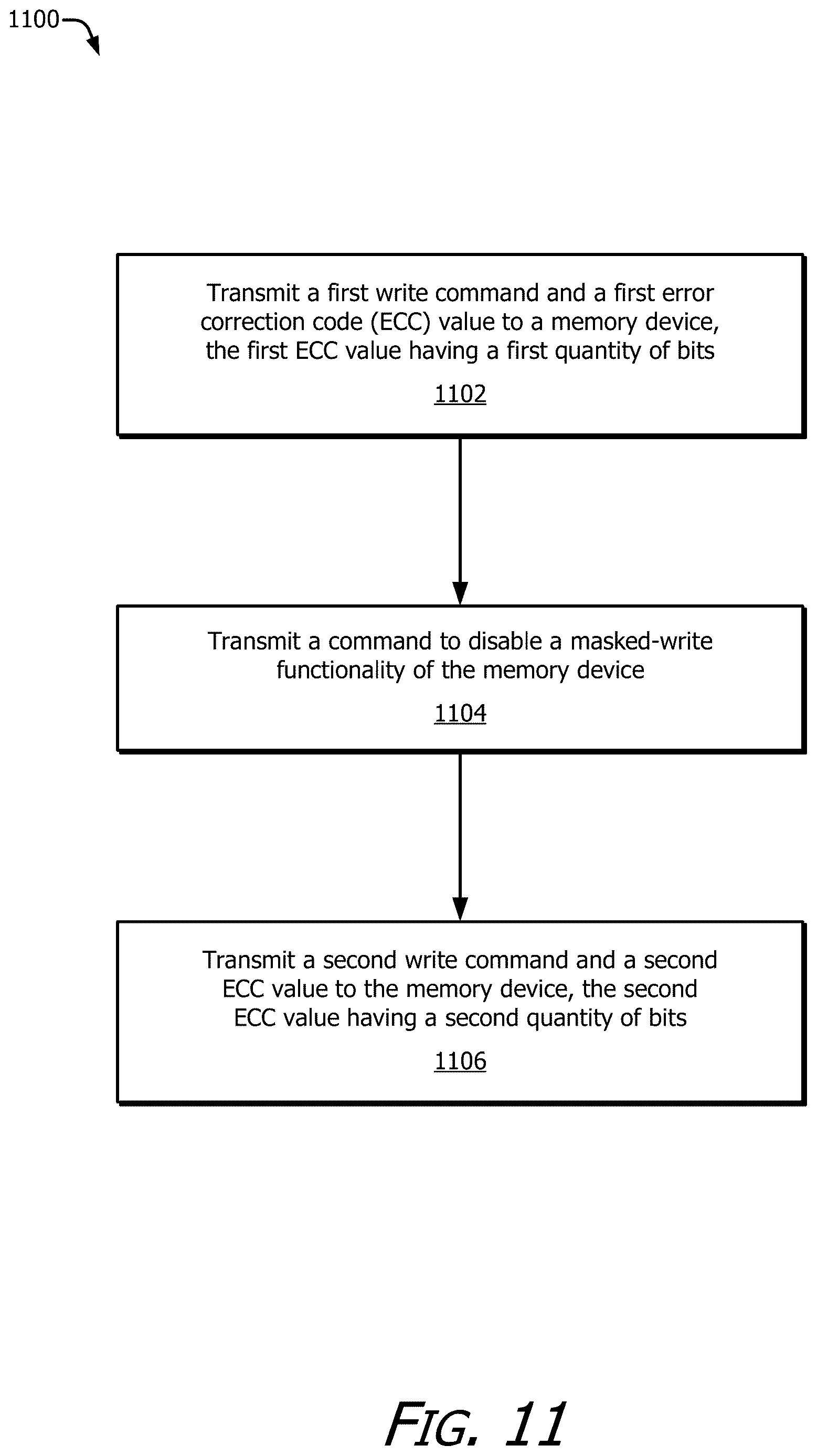 Patent US12619493 Figure 13 – Flexible bit quantities for error correction code (ECC) values in a memory environment