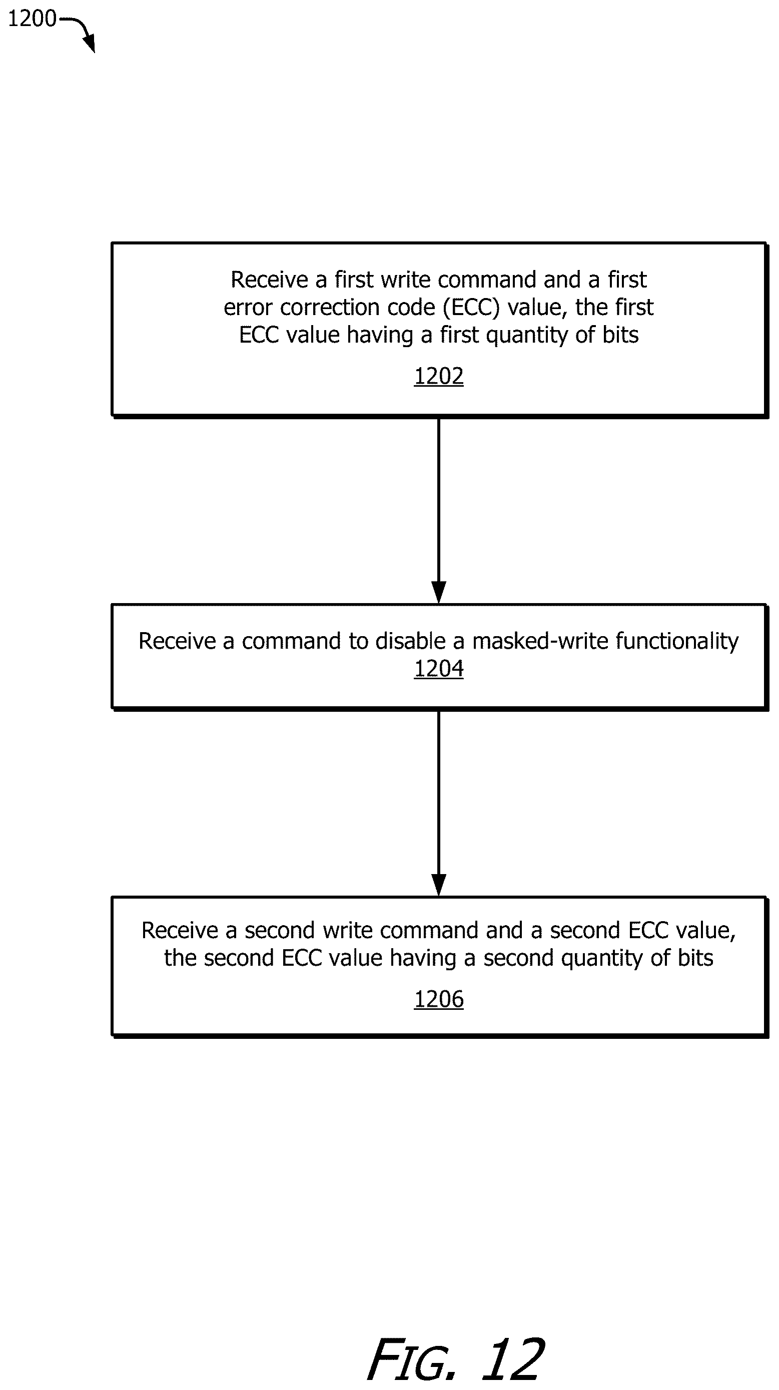 Patent US12619493 Figure 14 – Flexible bit quantities for error correction code (ECC) values in a memory environment