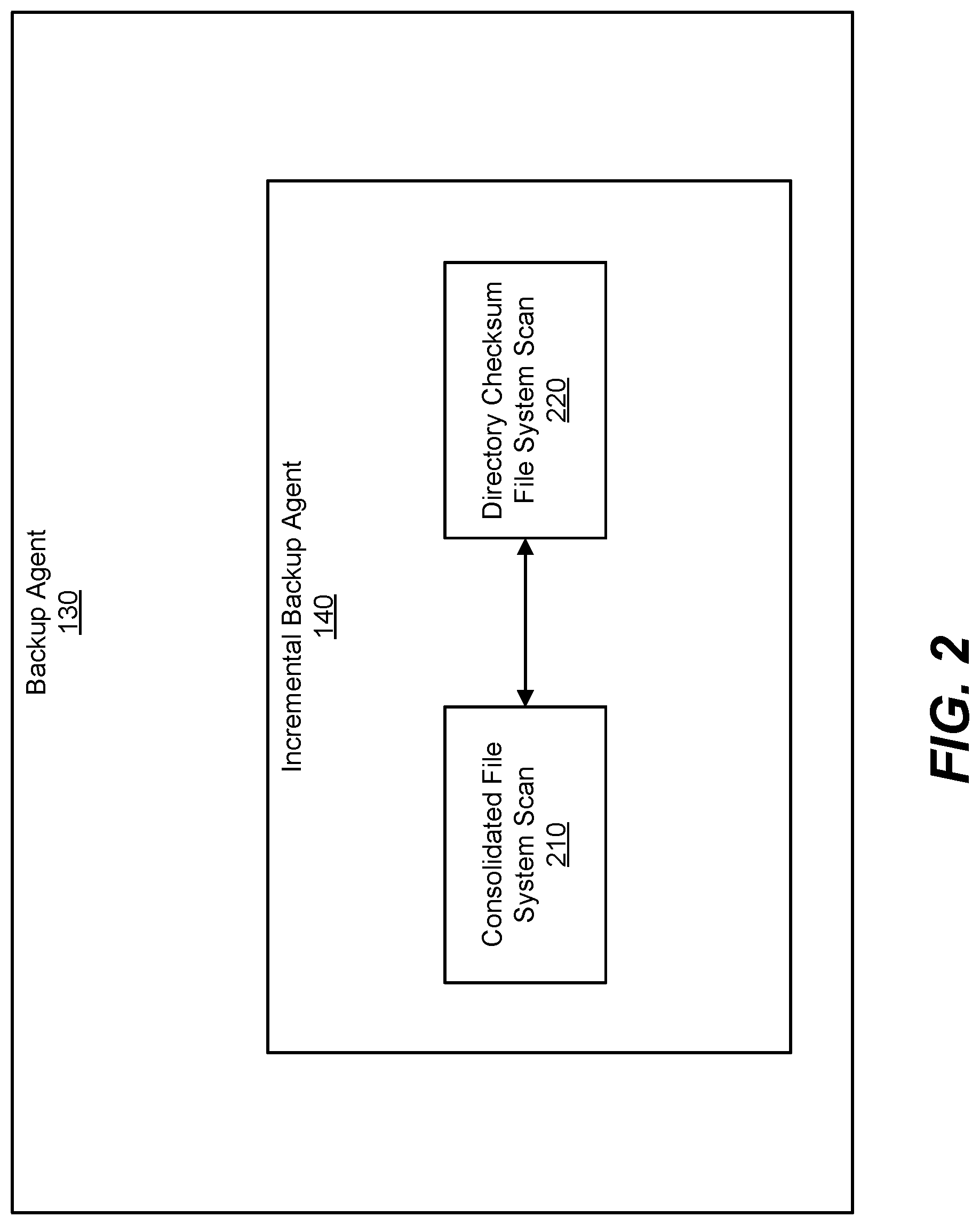 Patent US12619500 Figure 2 – Data management system for detecting changes in a data management system