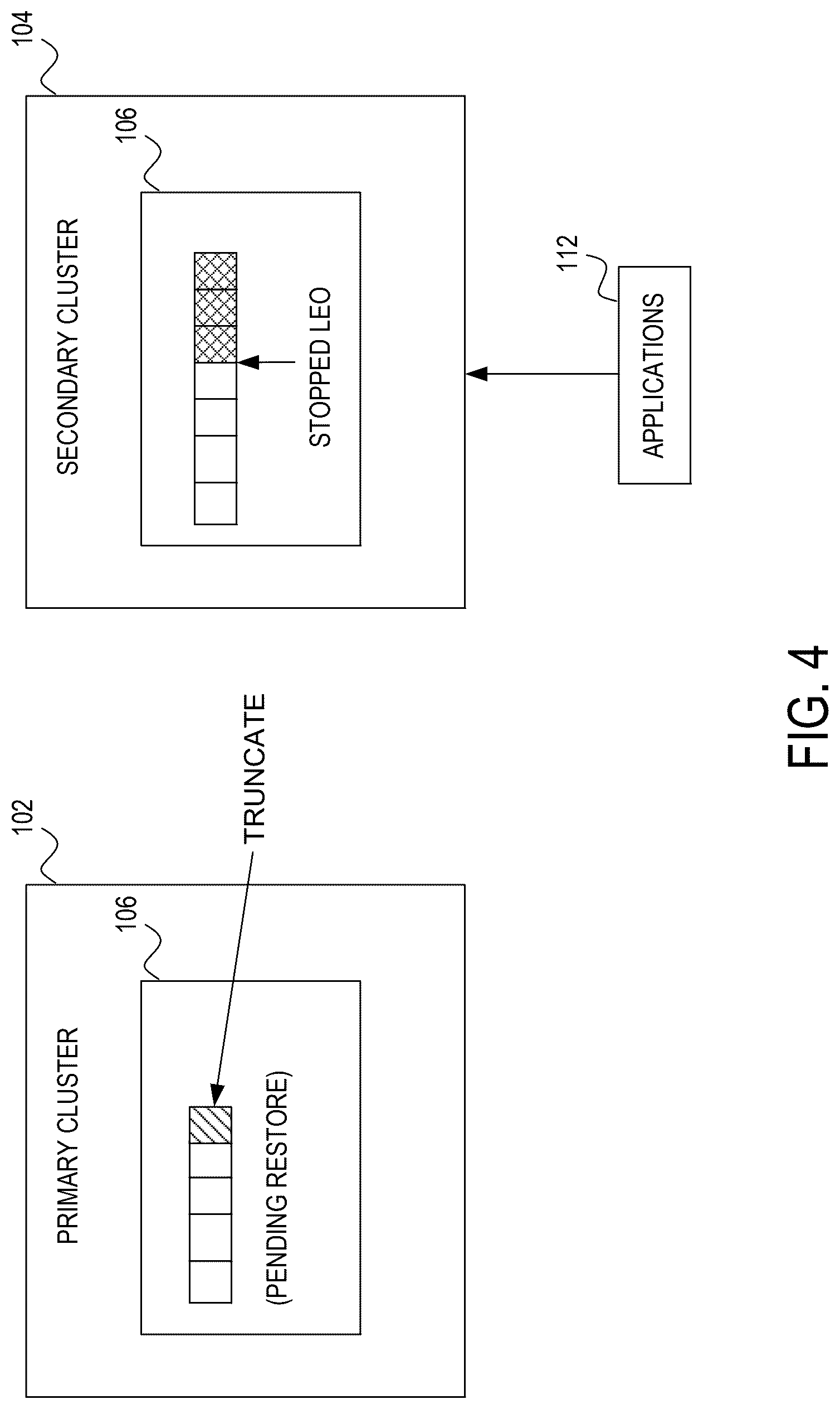 Patent US12619507 Figure 4 – Method for seamless failback after unplanned failover
